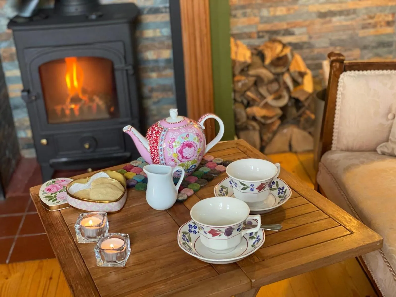 Winter in Britannia House