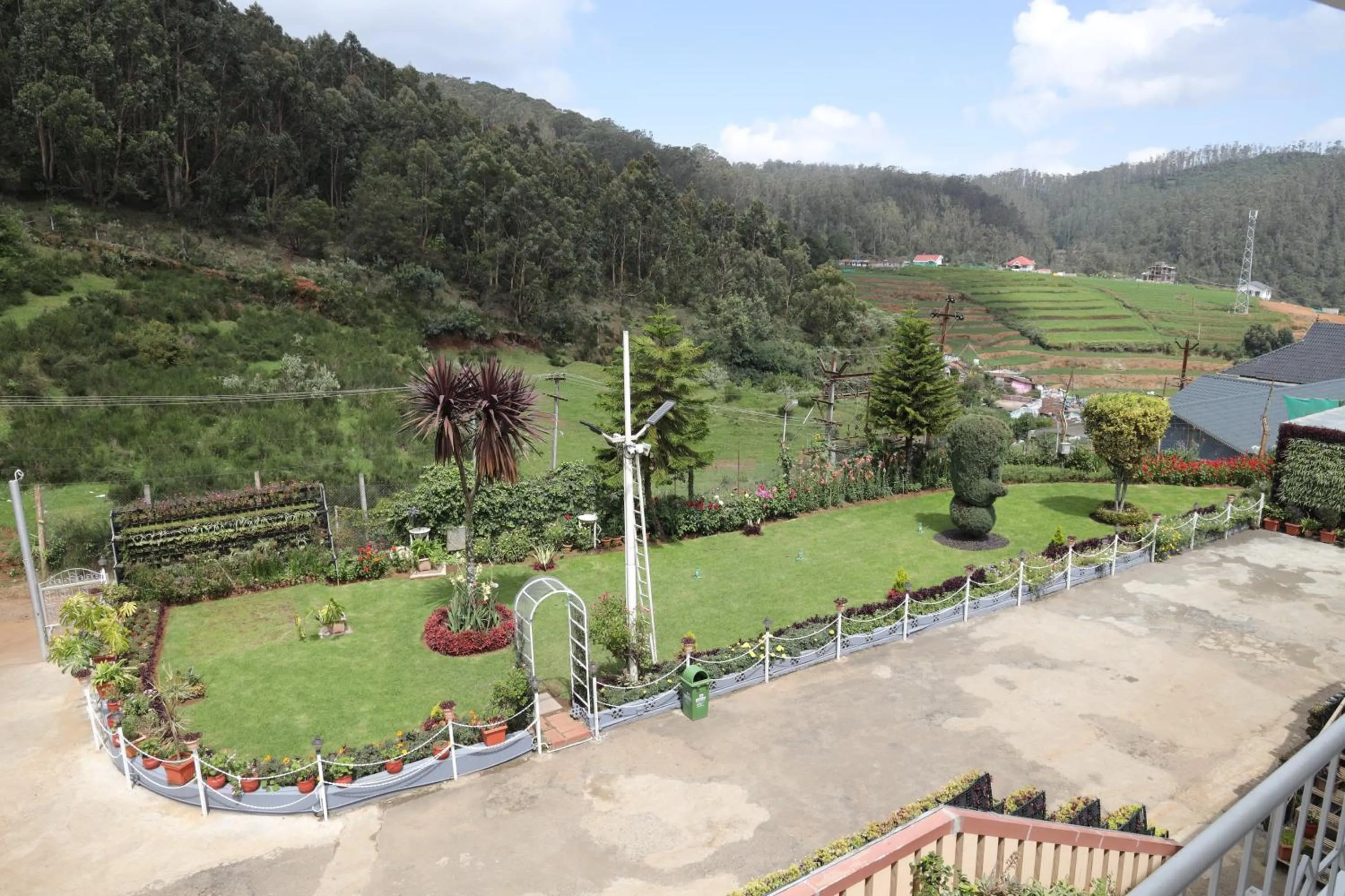 Garden in Delightz Inn