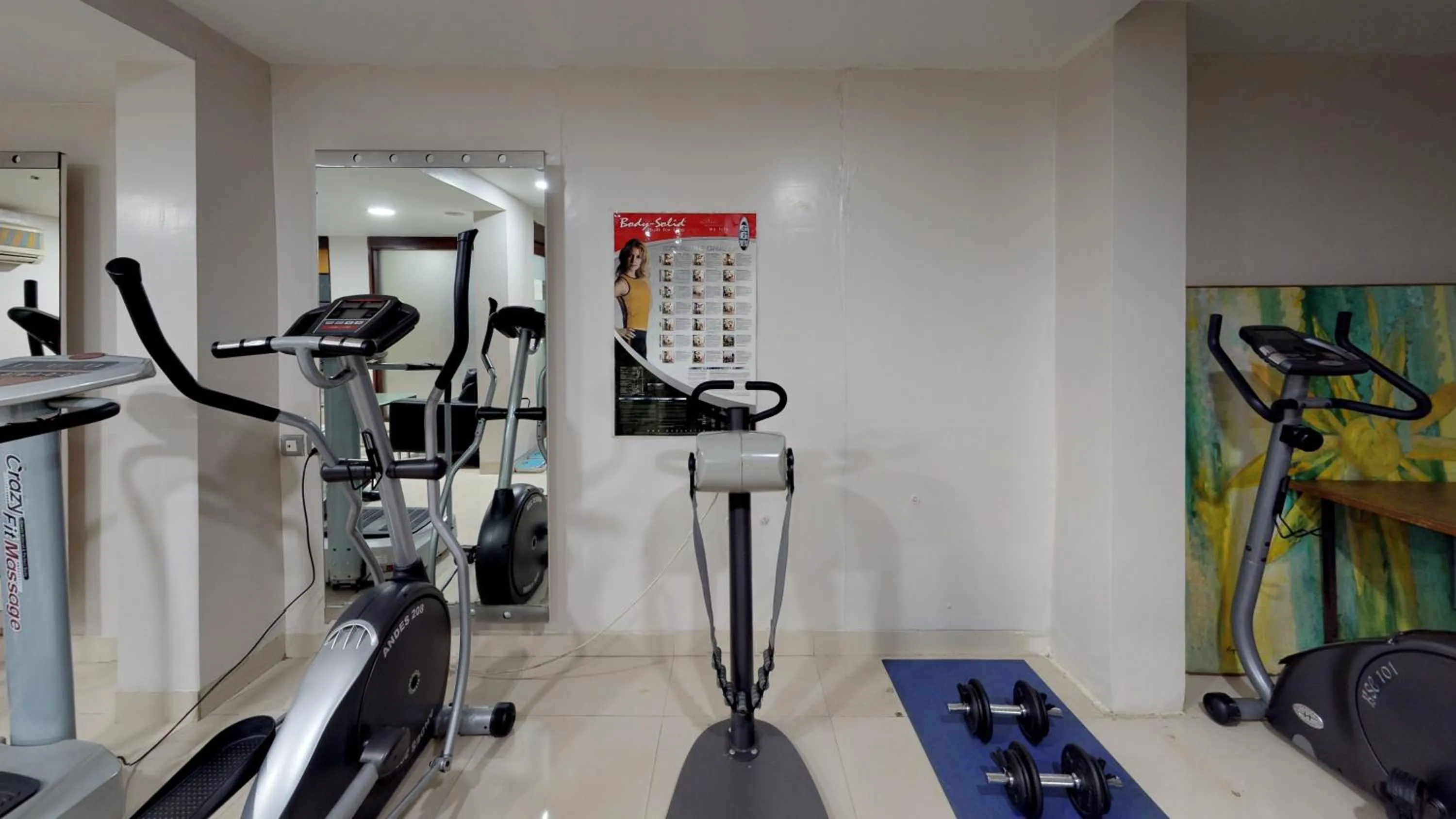 Fitness centre/facilities in 37th Crescent Hotel Bengaluru