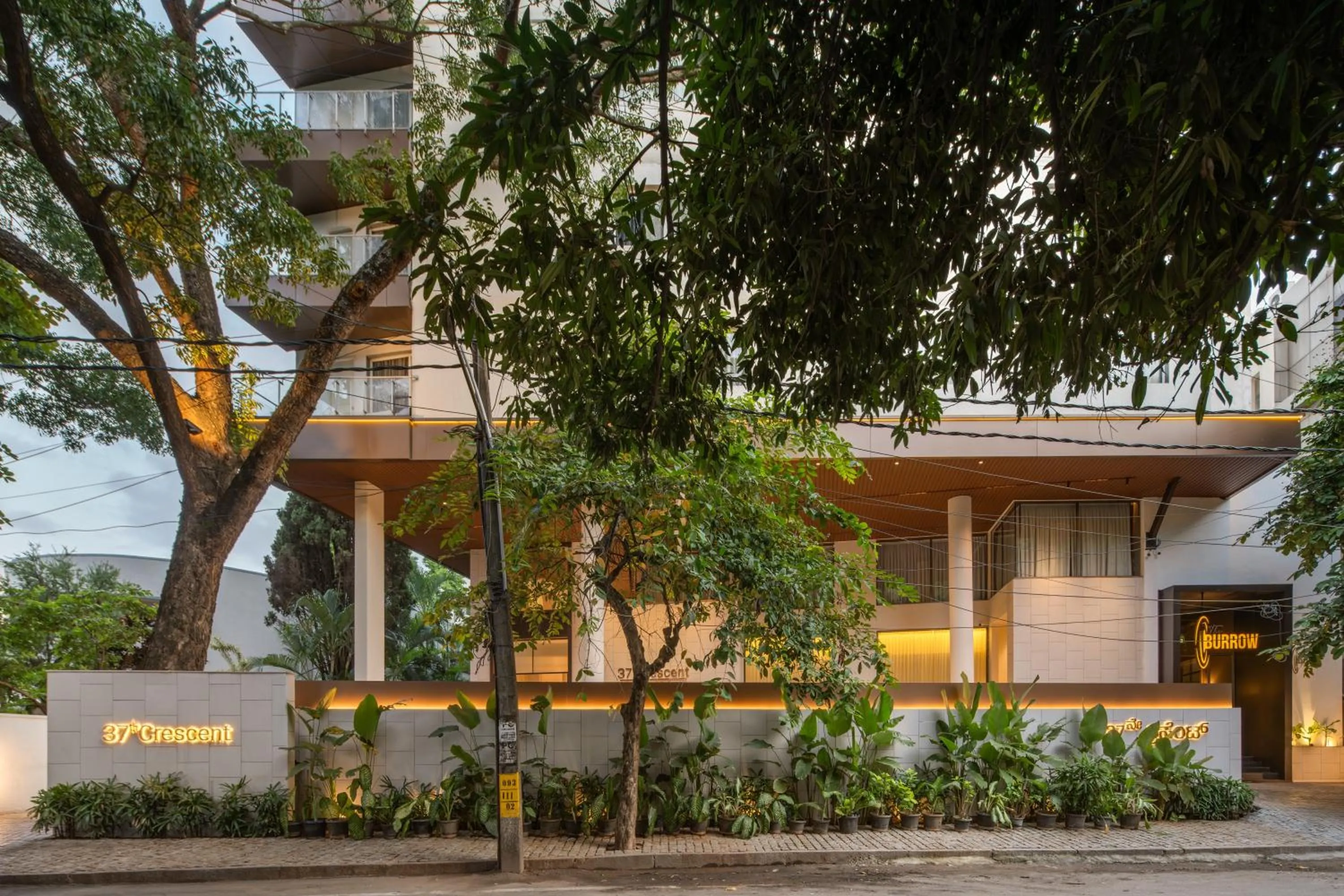 Property building in 37th Crescent Hotel Bengaluru