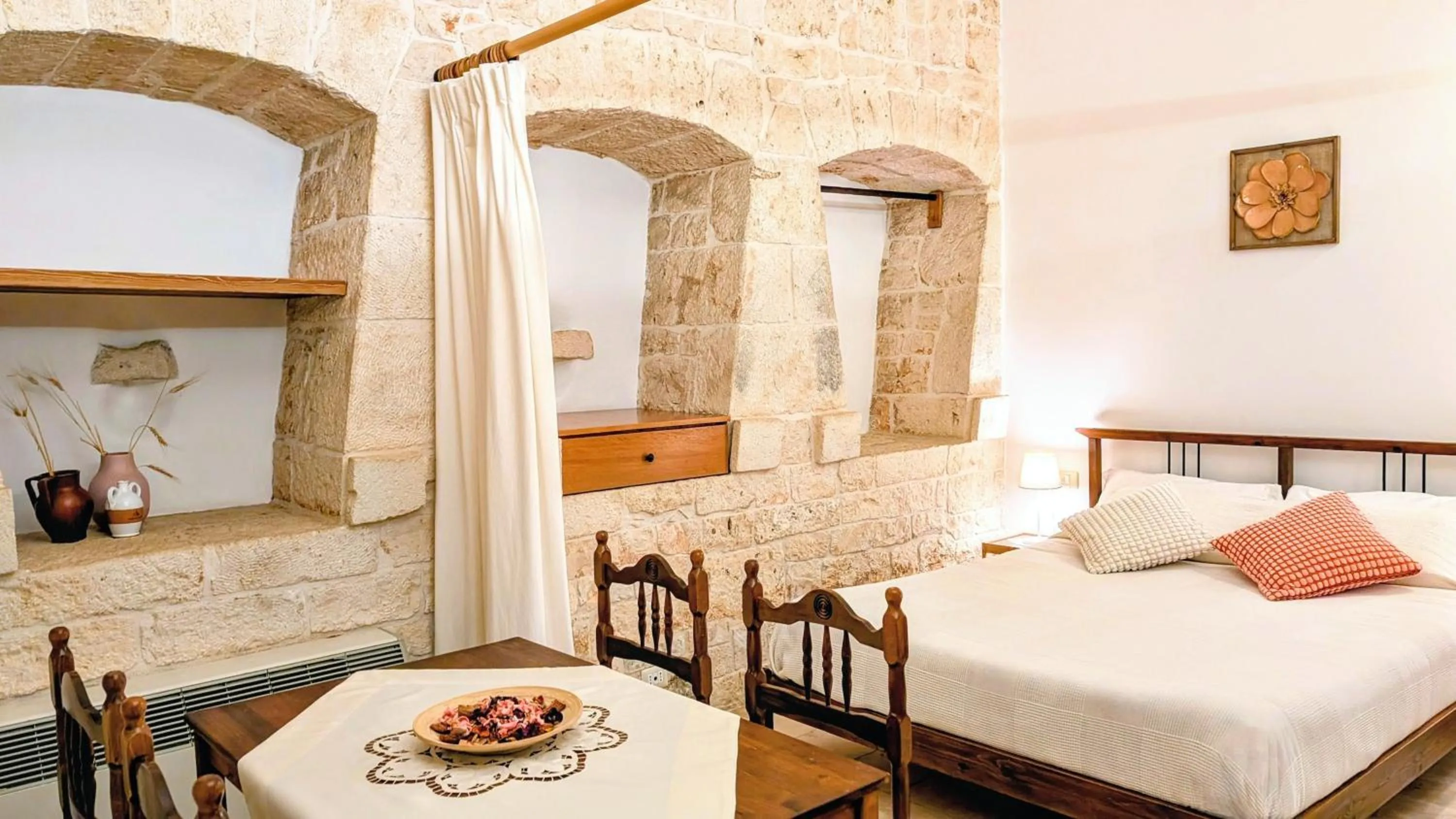 Bed in Trulli Panoramici