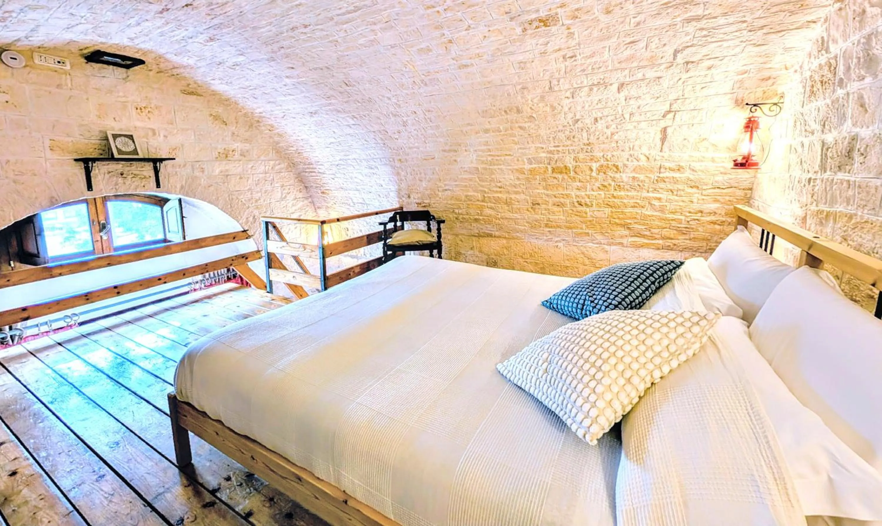 Bed in Trulli Panoramici