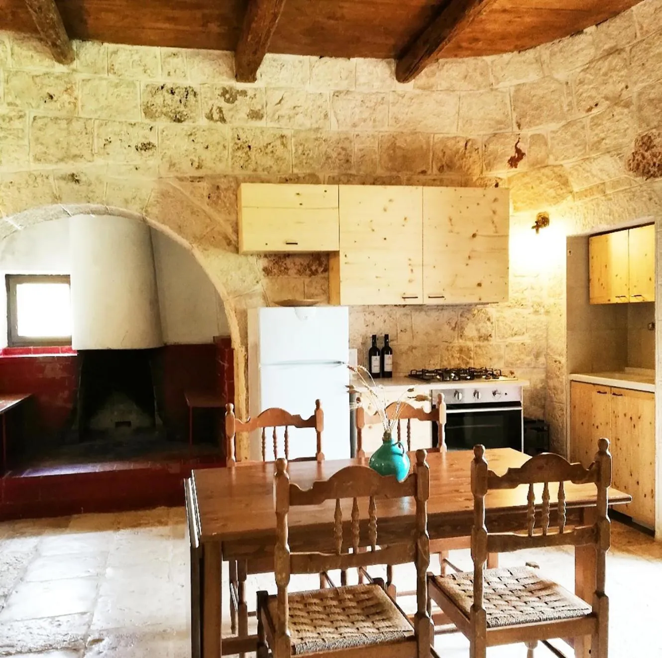 Kitchen or kitchenette in Trulli Panoramici