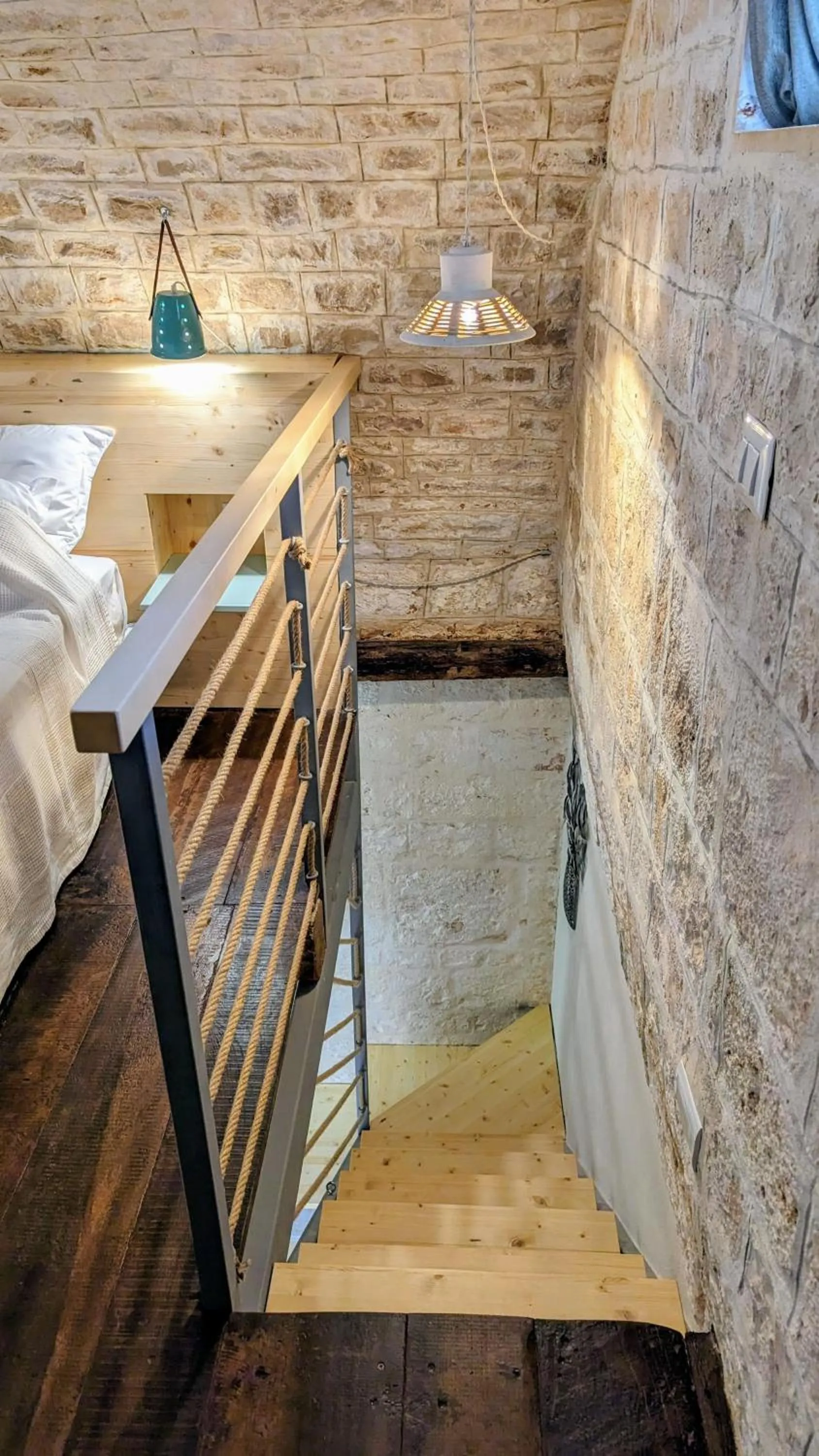 Bed in Trulli Panoramici