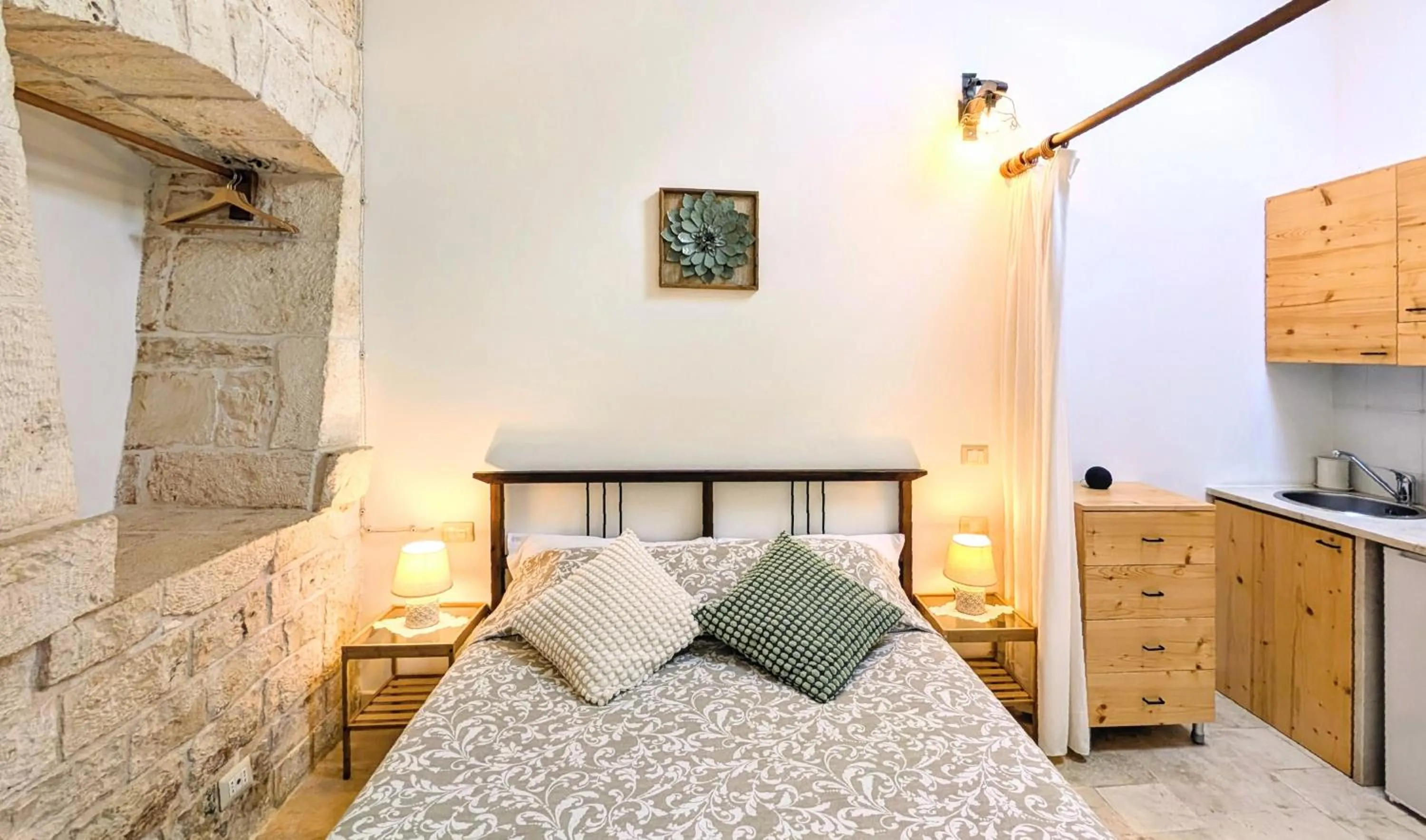 Bed in Trulli Panoramici