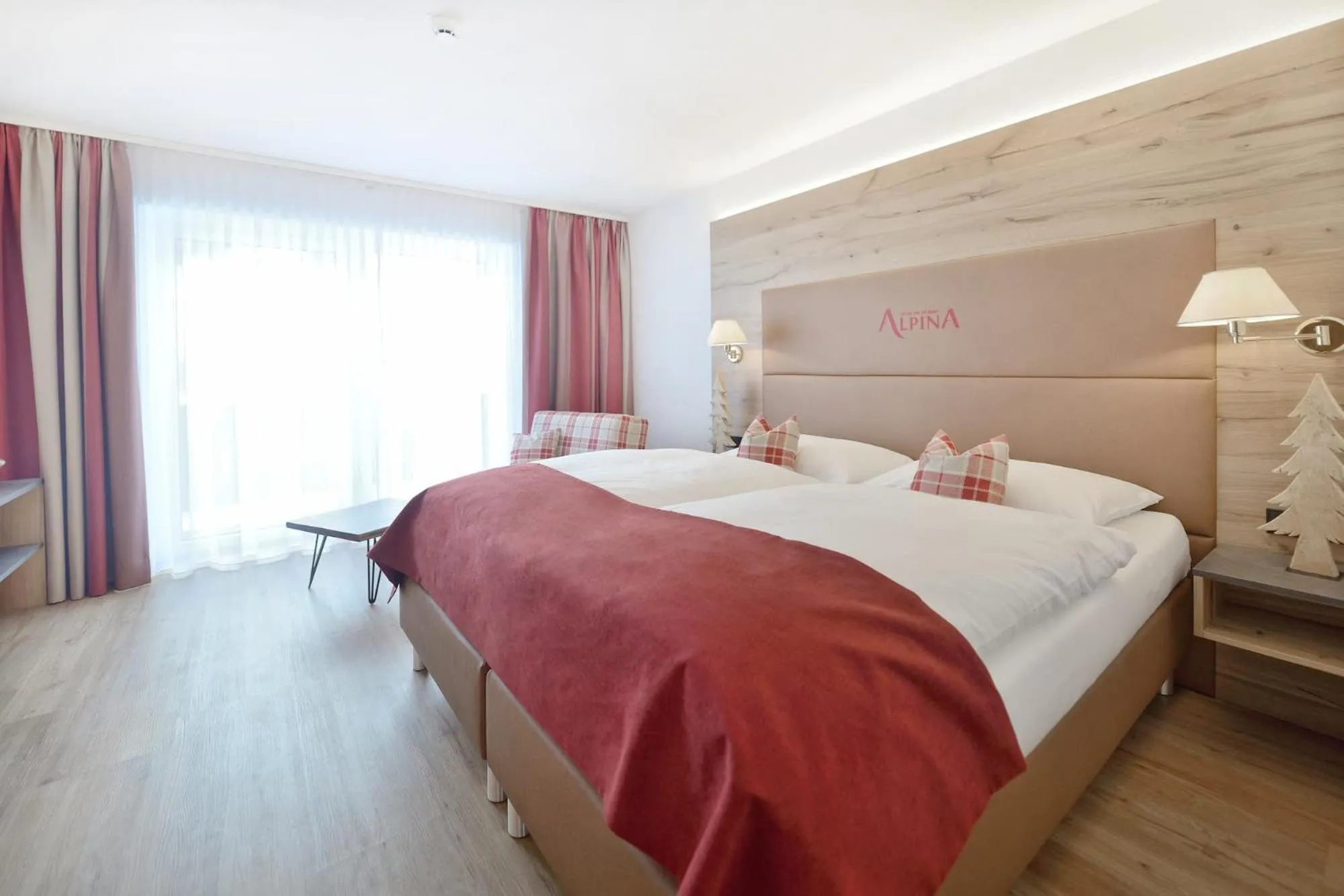 Bed in Hotel Alpina Superior