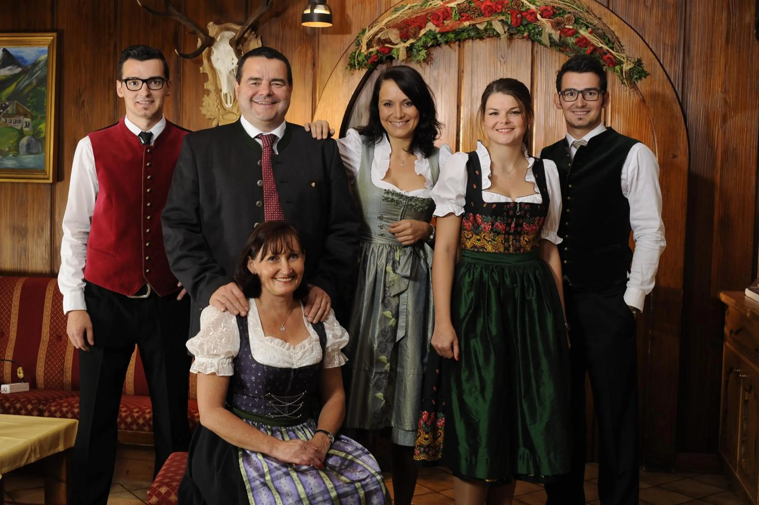 People in Hotel Alpina Superior