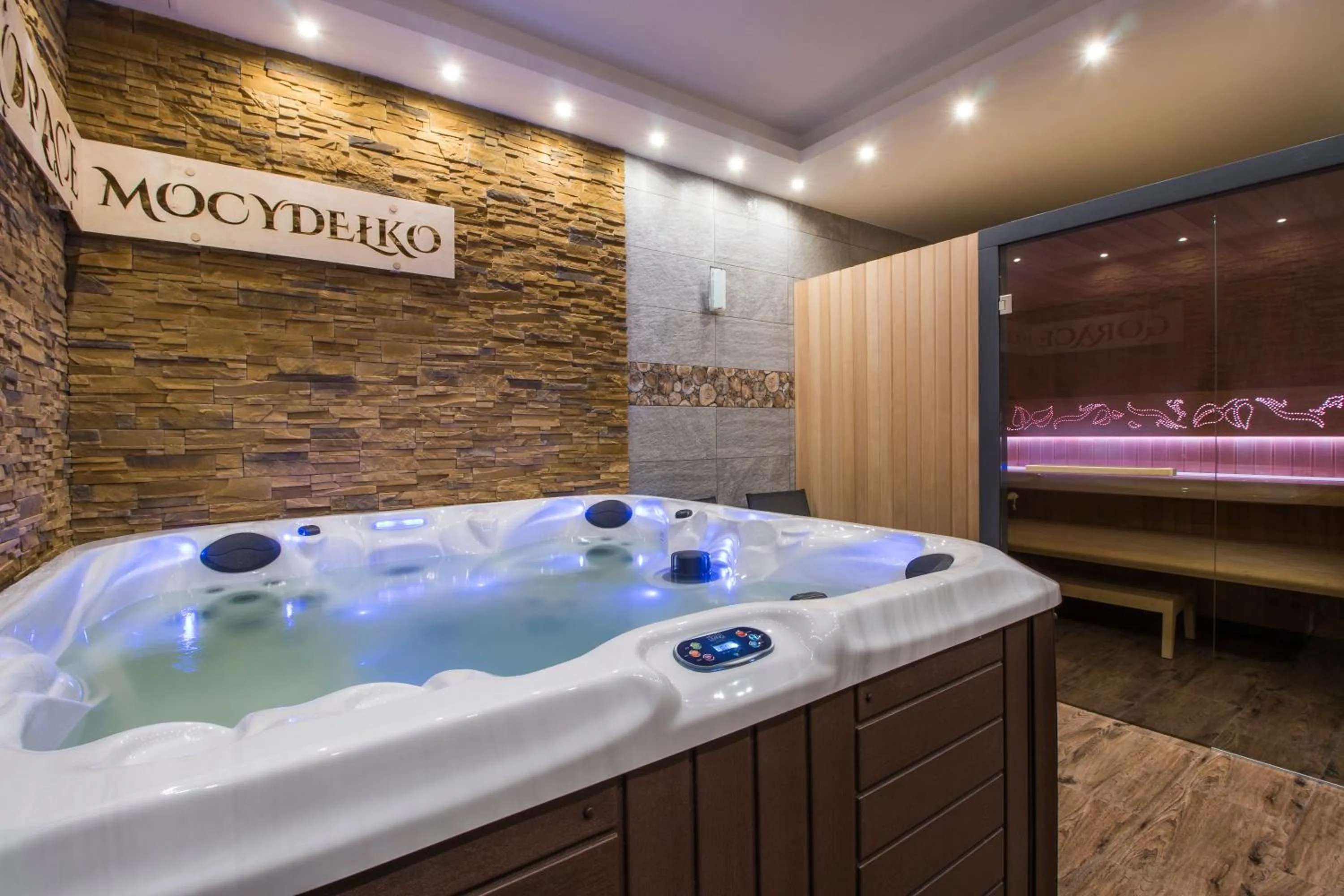 Hot Tub in Dom Wypoczynkowy U Staszla