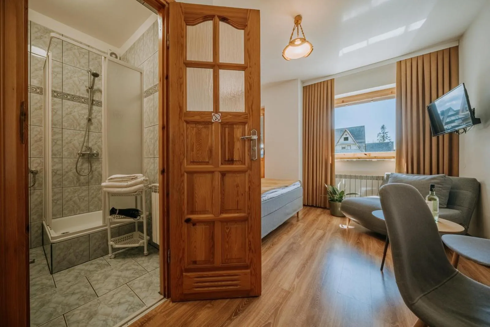 Seating area in Dom Wypoczynkowy U Staszla