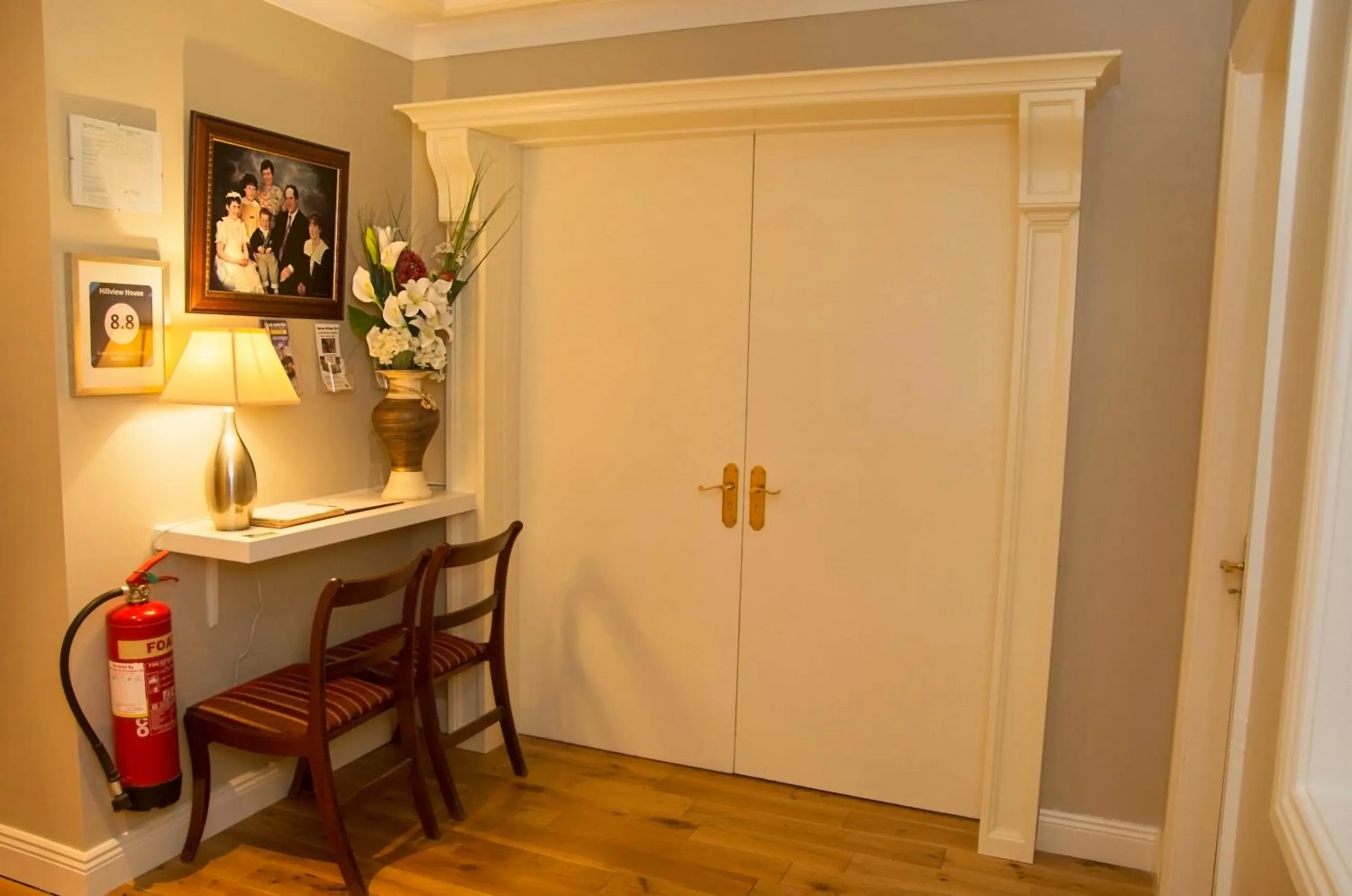 Decorative detail in Hillview House