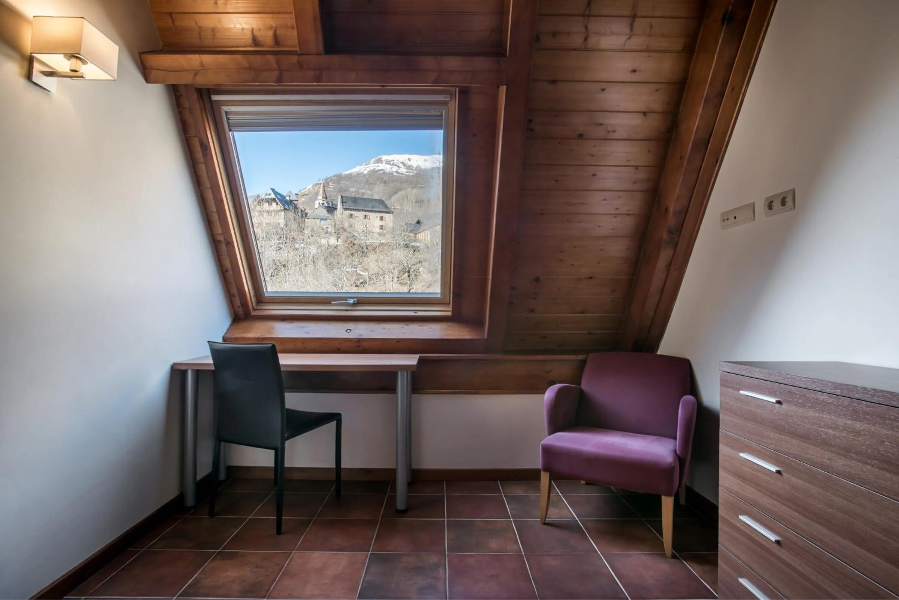 Seating area in Apartamentos SNÖ Mont Romies Unhola