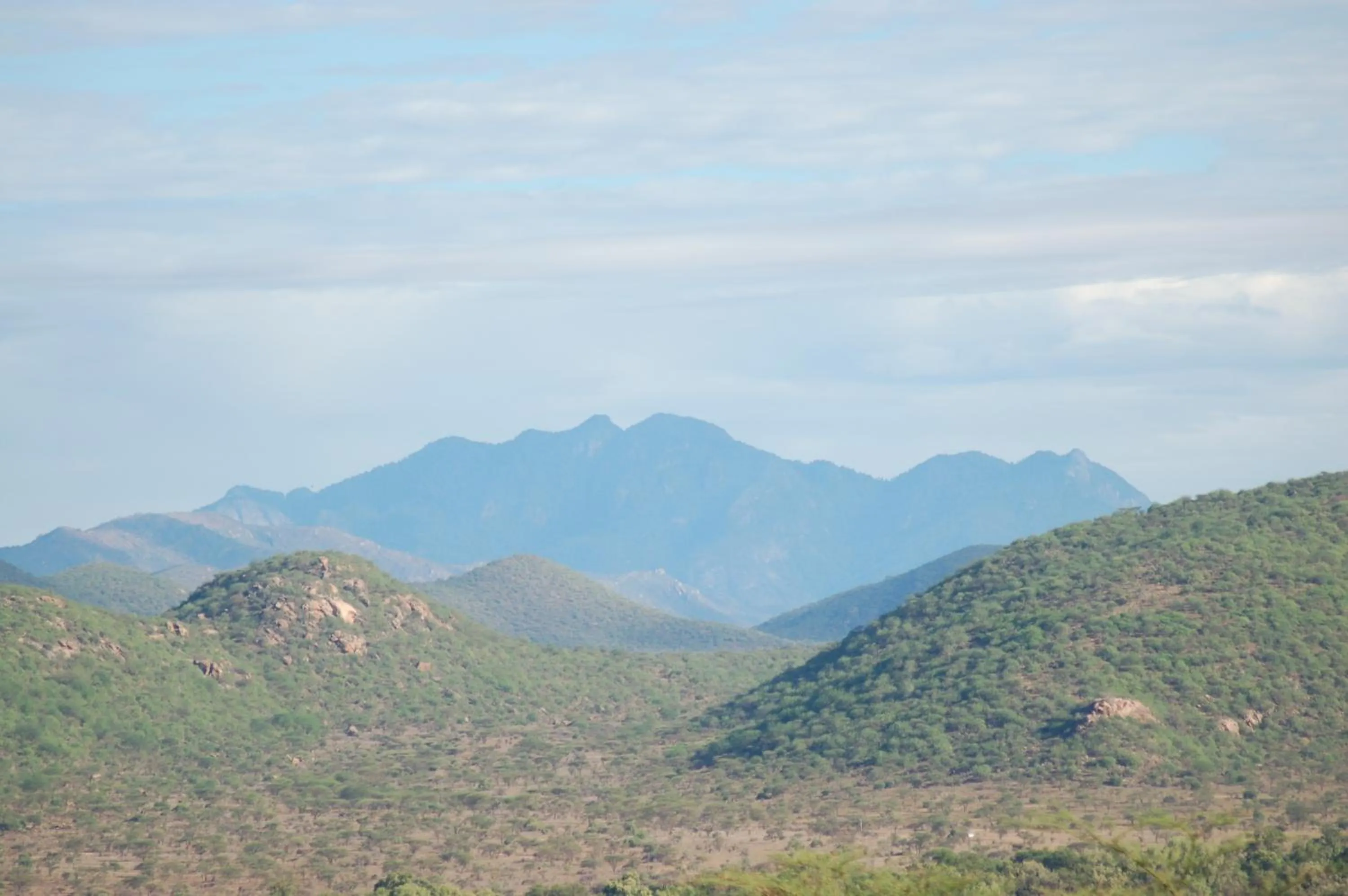 Natural landscape in Samburu Intrepids Tented Camp