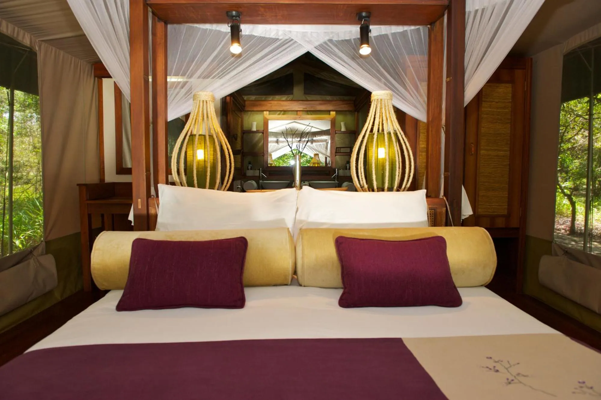 Day, Bed in Mara Intrepids Tented Camp