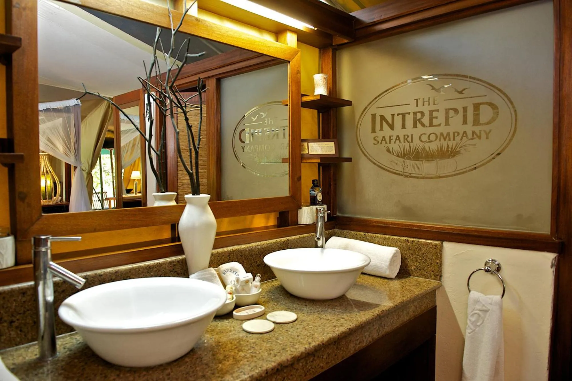 Bathroom in Mara Intrepids Tented Camp