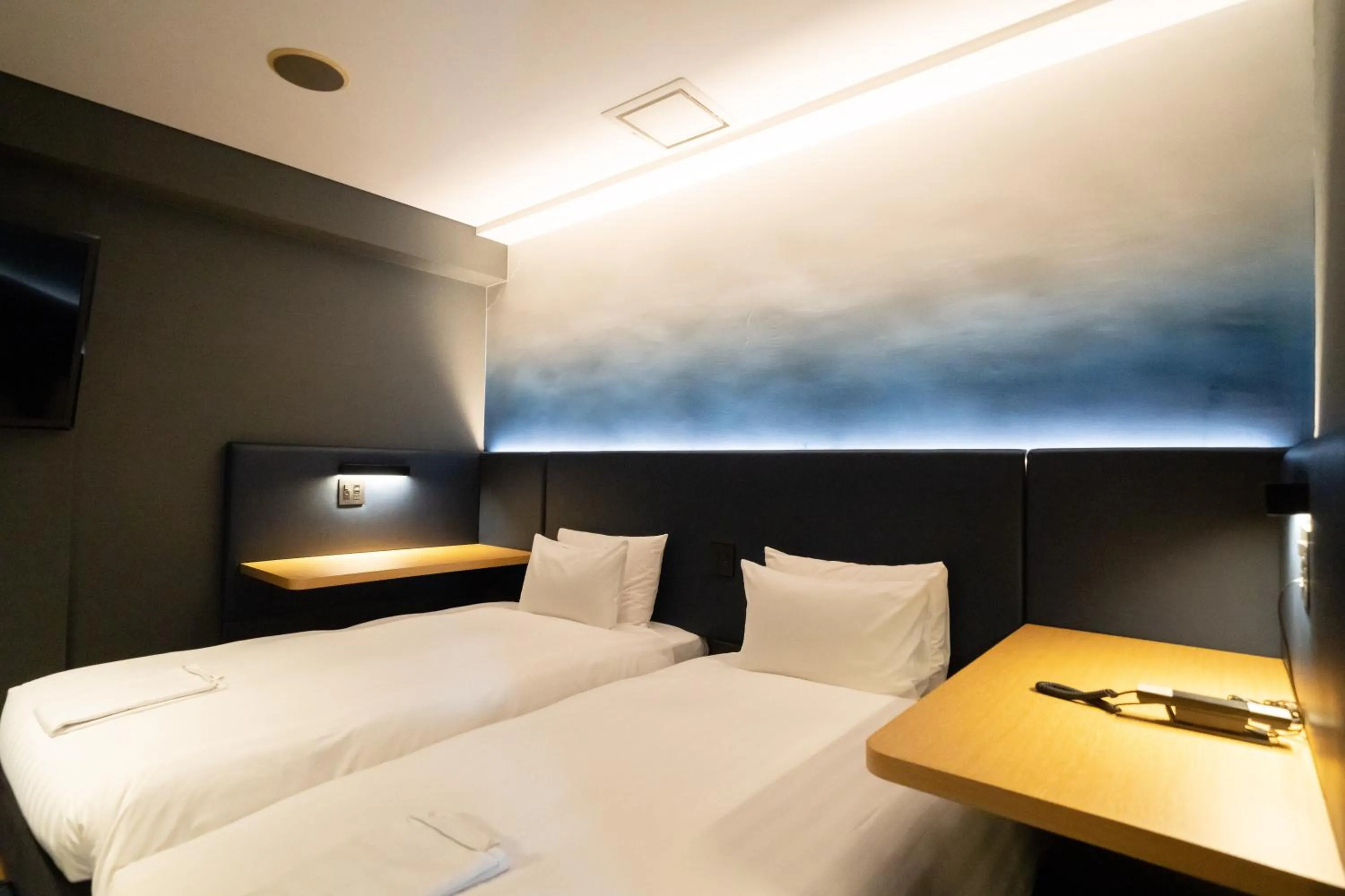 Photo of the whole room, Bed in Hotel New Shohei