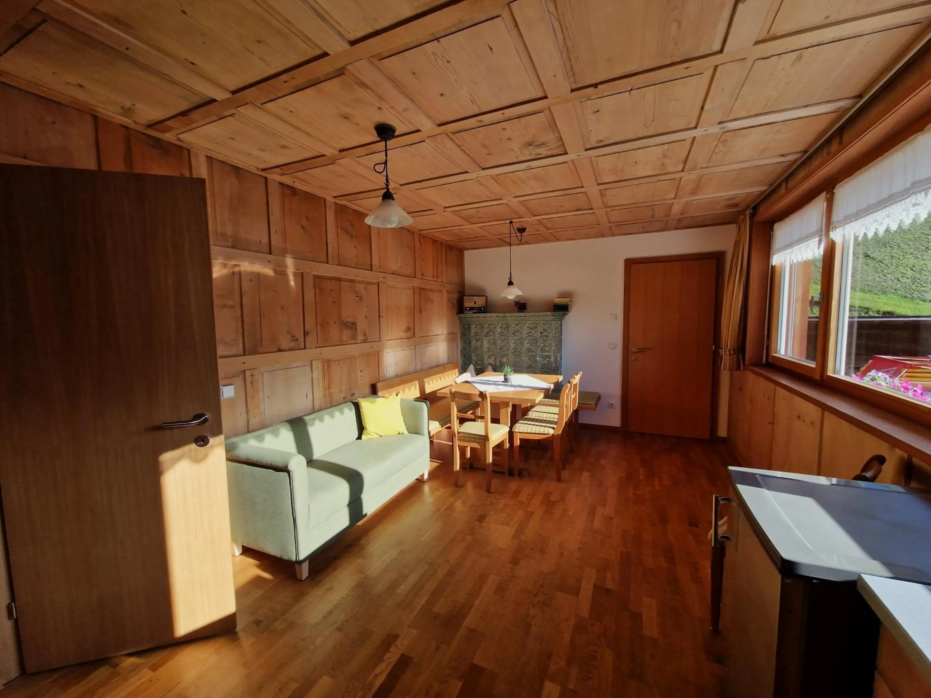 kitchen in Panoramahof Eggele