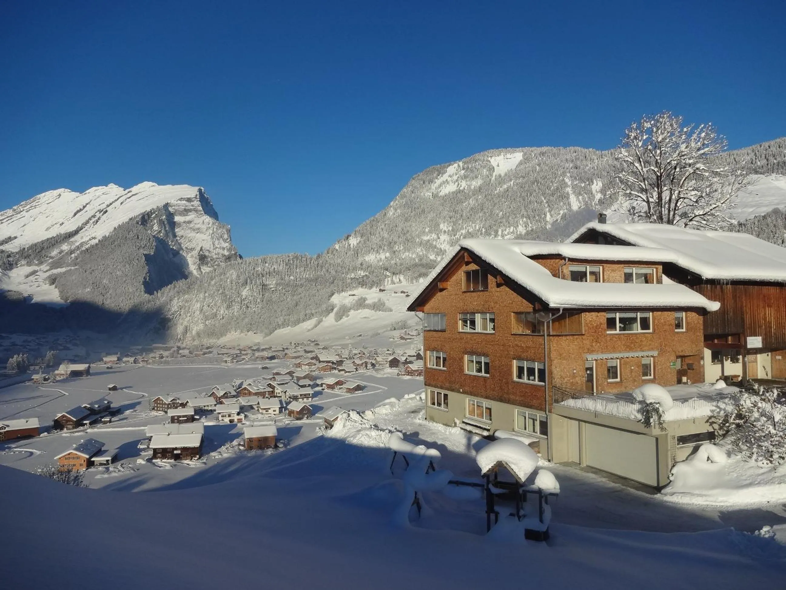 Winter in Panoramahof Eggele