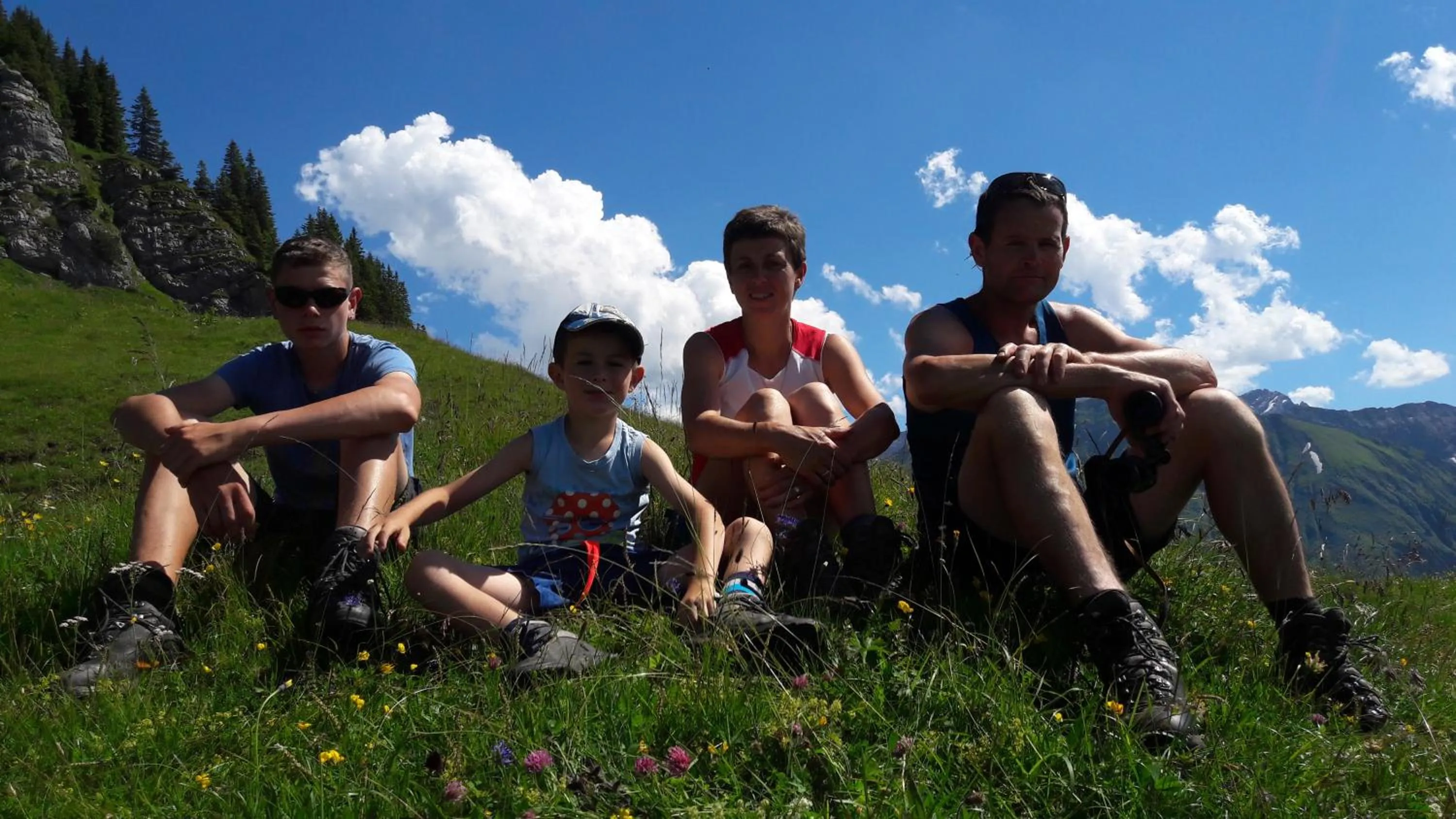 Hiking in Panoramahof Eggele