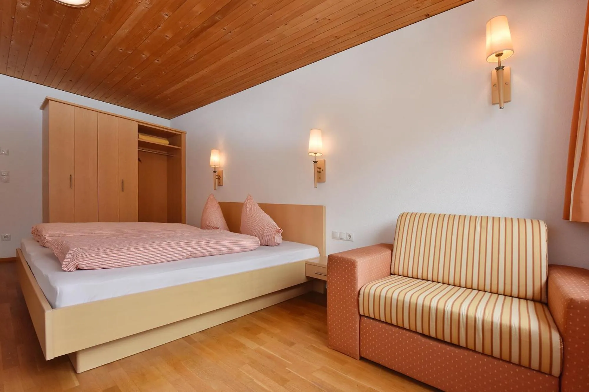 Bedroom, Bed in Panoramahof Eggele