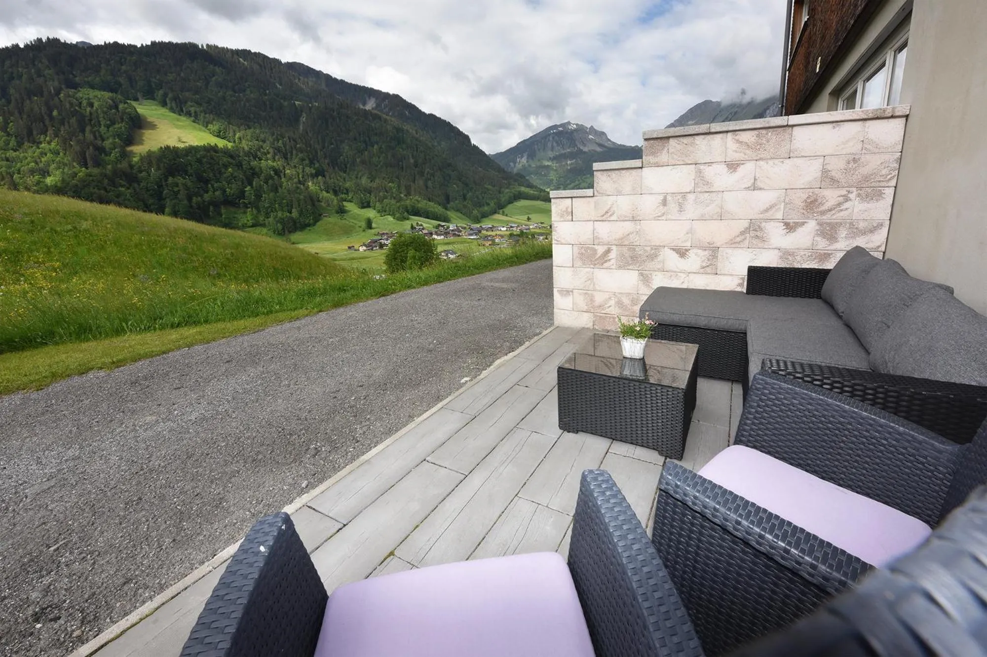 View (from property/room) in Panoramahof Eggele