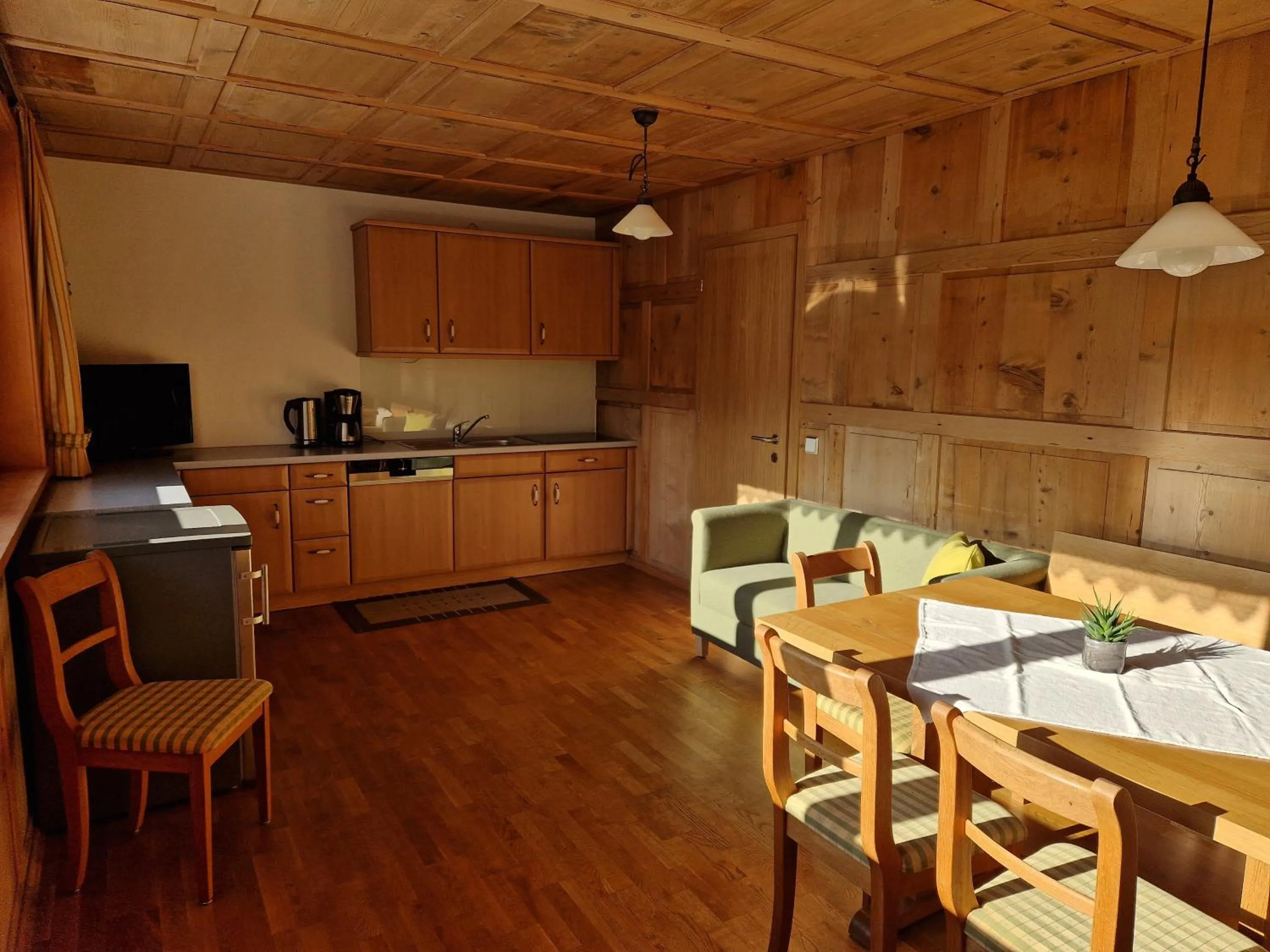 kitchen in Panoramahof Eggele