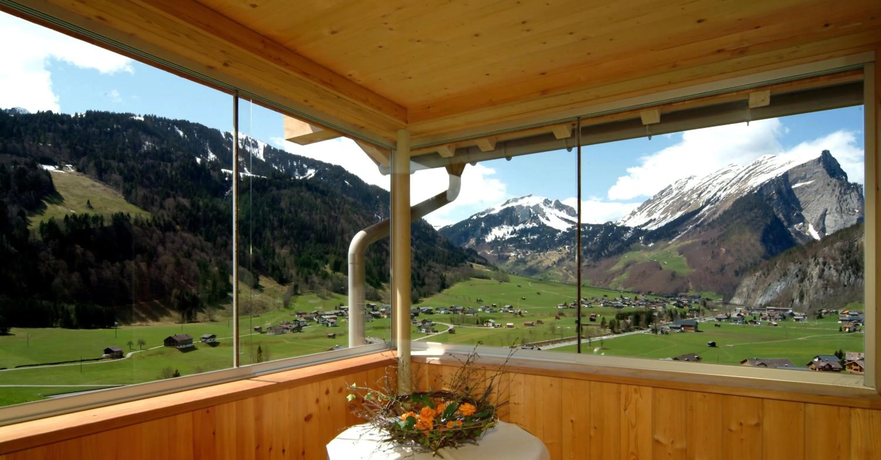 Balcony/Terrace in Panoramahof Eggele