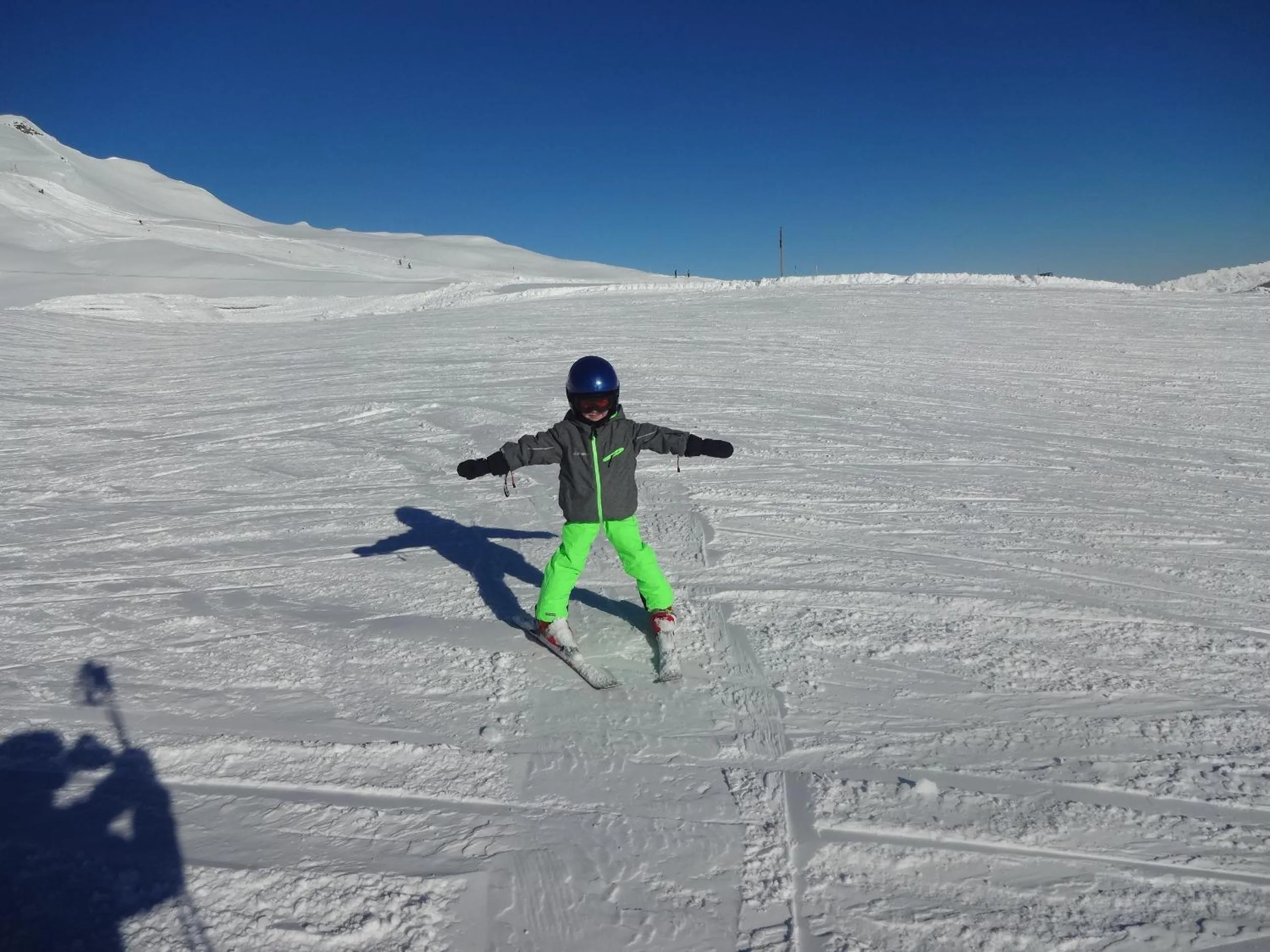 Skiing in Panoramahof Eggele