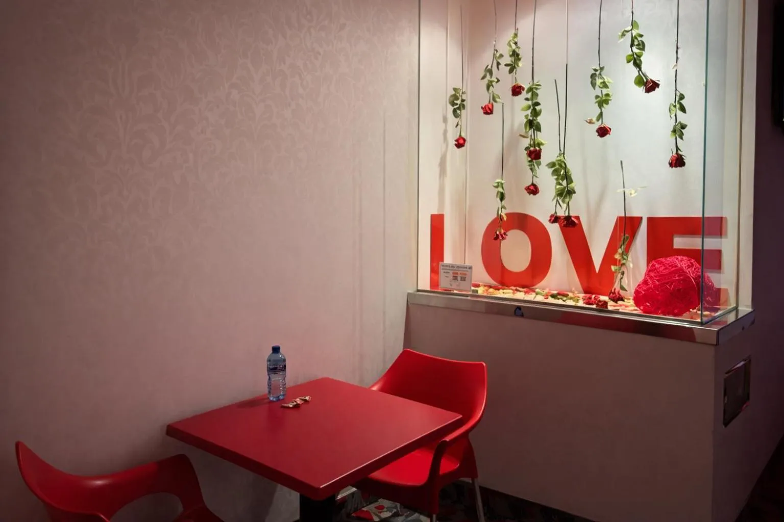 Dining area in V Hotel