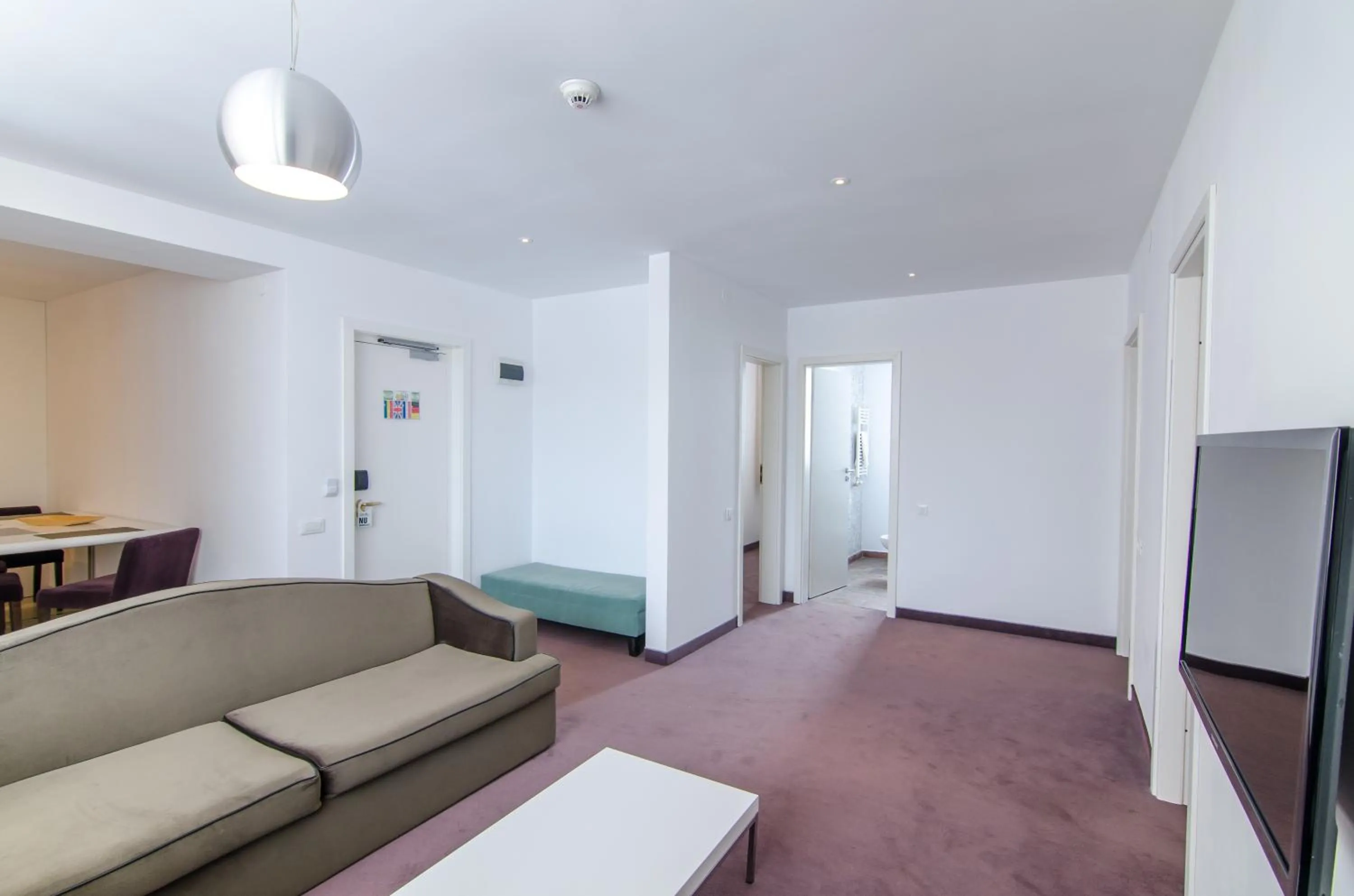 Bed in Apart Hotel Vlad Tepes