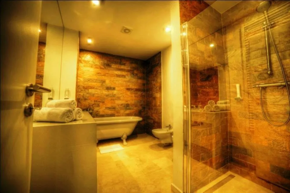 Bathroom in Apart Hotel Vlad Tepes