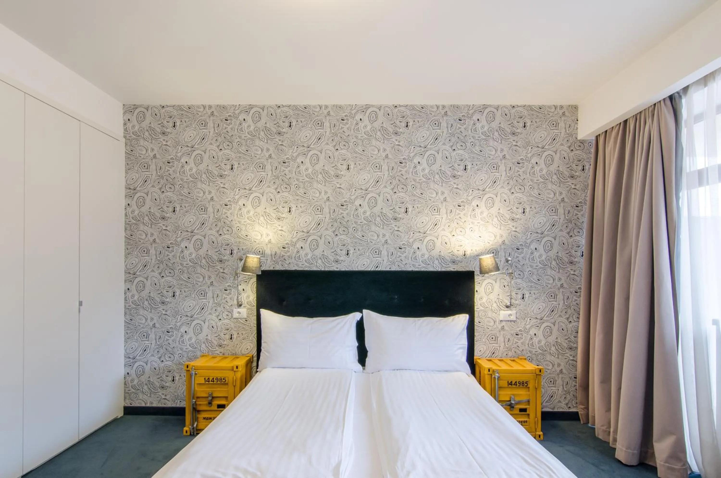 Bed in Apart Hotel Vlad Tepes