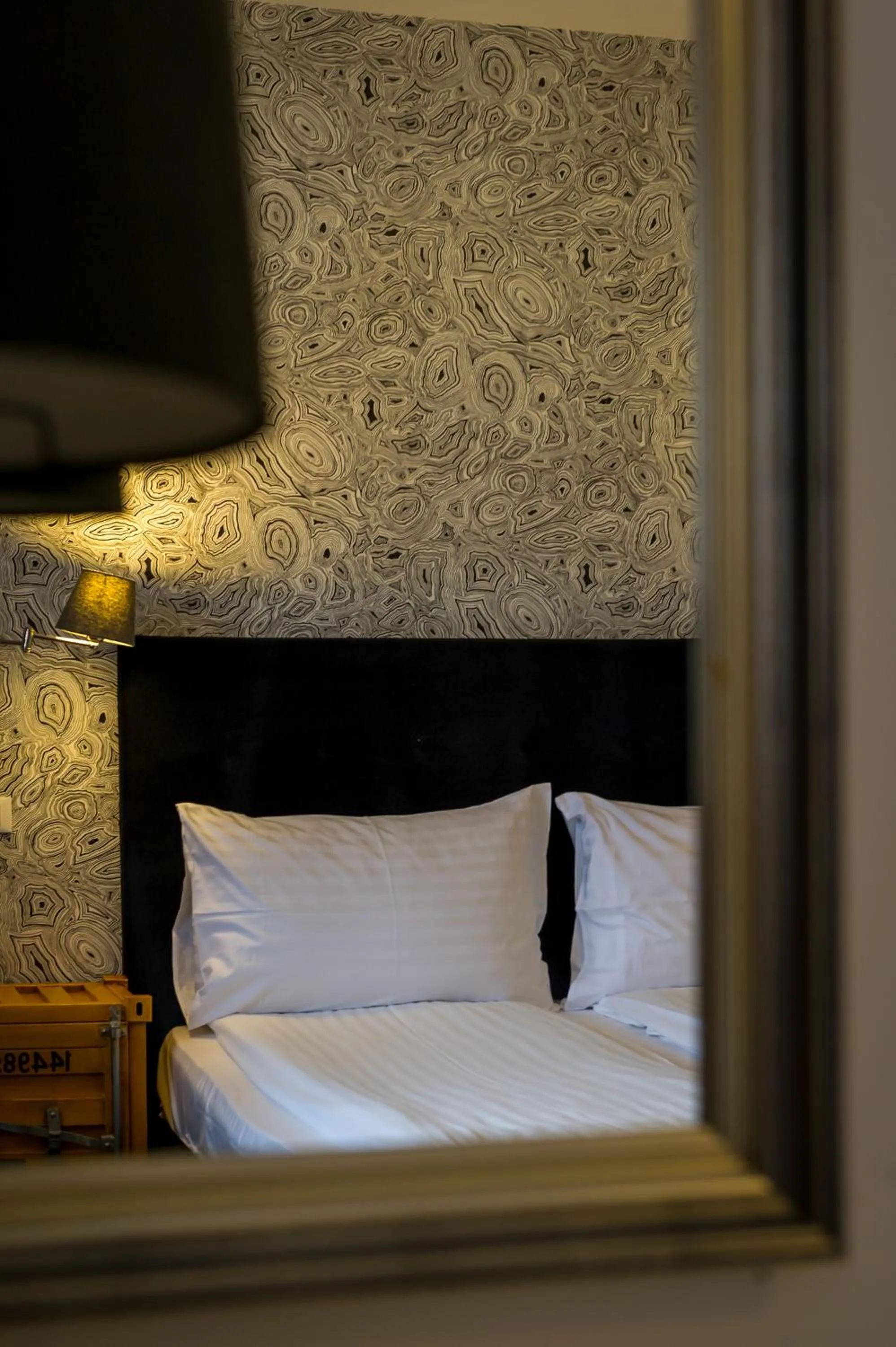 Bed in Apart Hotel Vlad Tepes