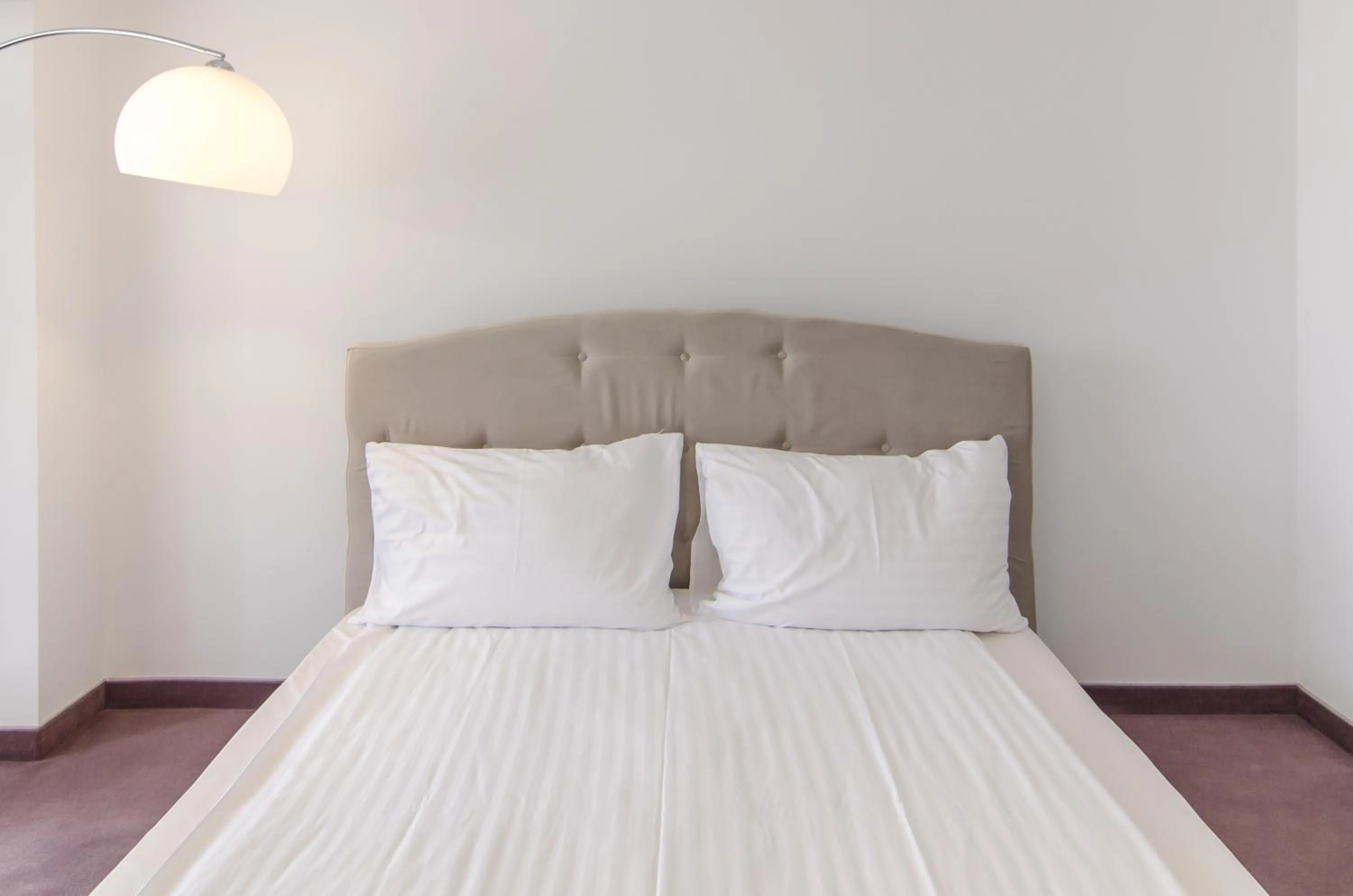 Bed in Apart Hotel Vlad Tepes