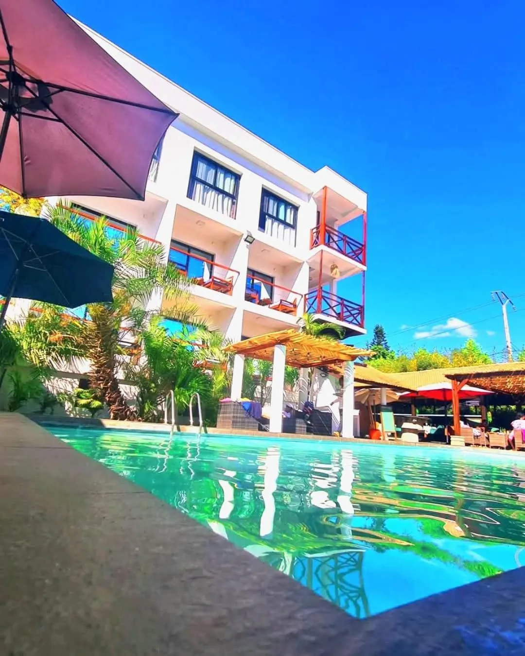Swimming pool in Ikopa Hôtel Madagascar