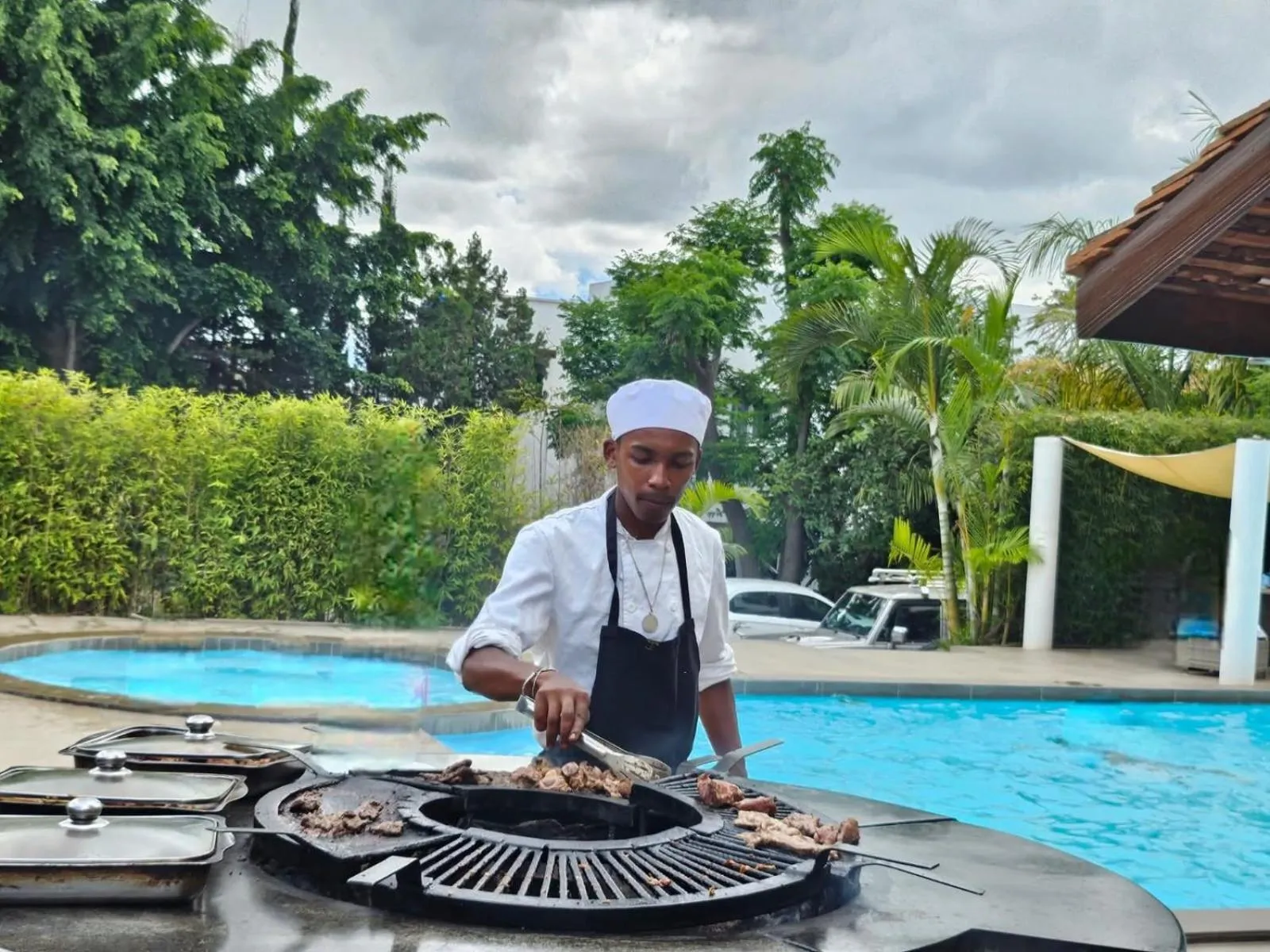 Swimming pool in Ikopa Hôtel Madagascar