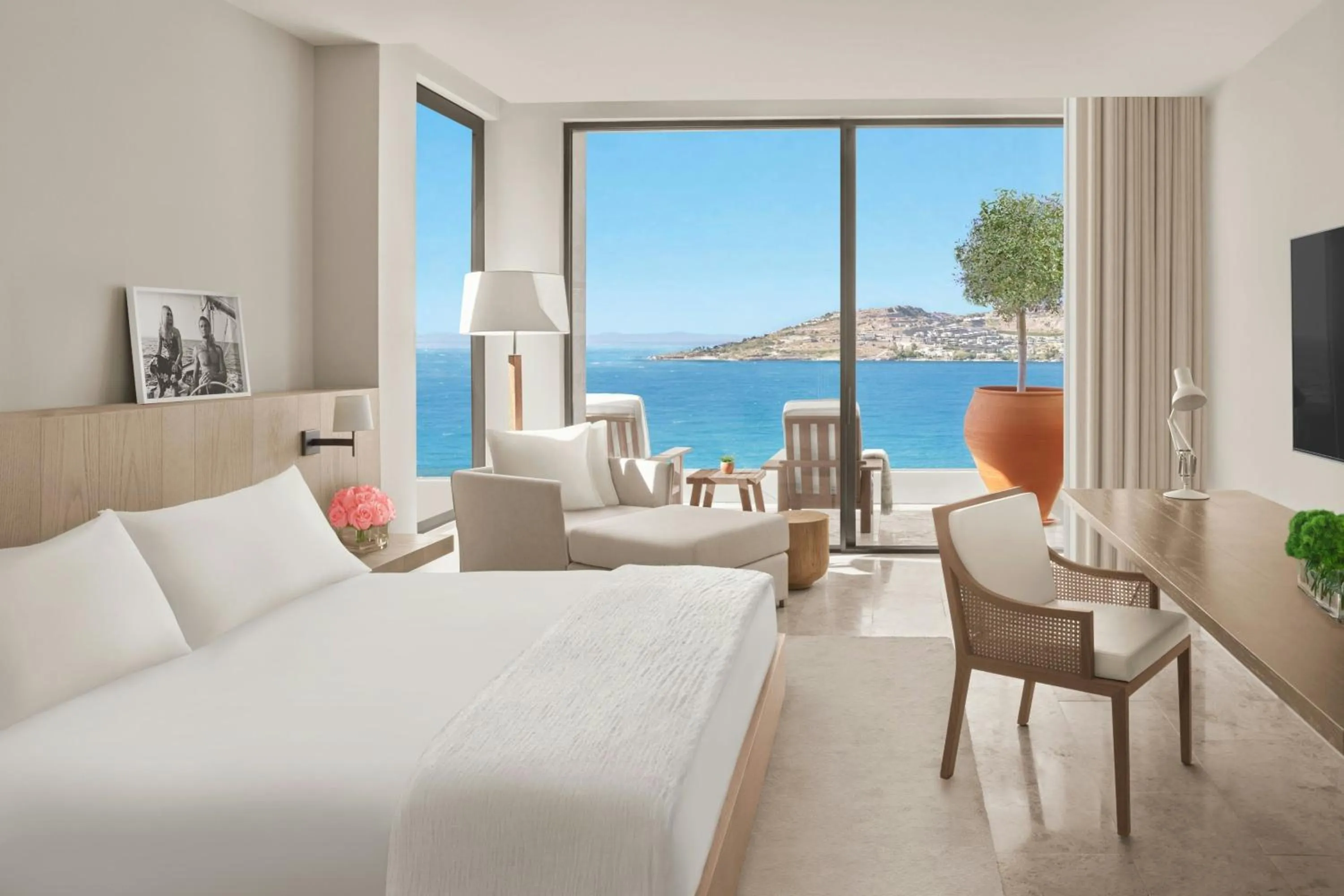Bedroom, Bed in The Bodrum EDITION