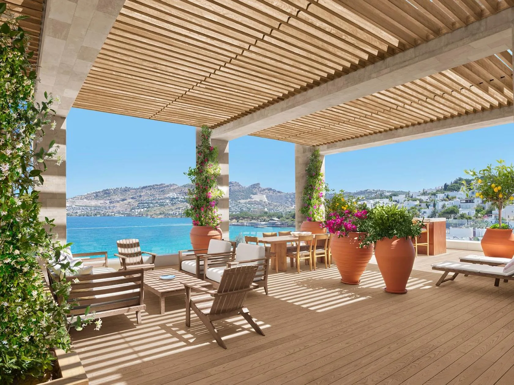 Sea view in The Bodrum EDITION