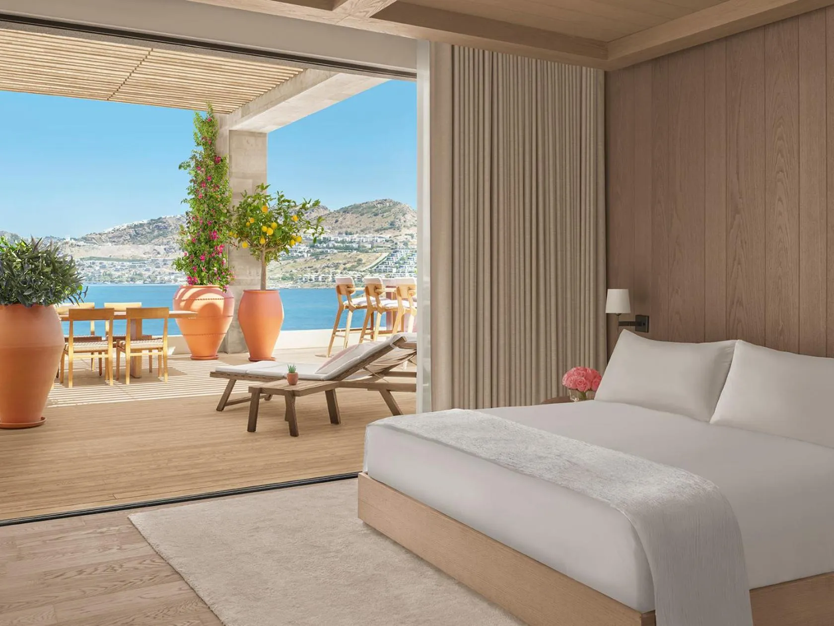 Bedroom, Bed in The Bodrum EDITION