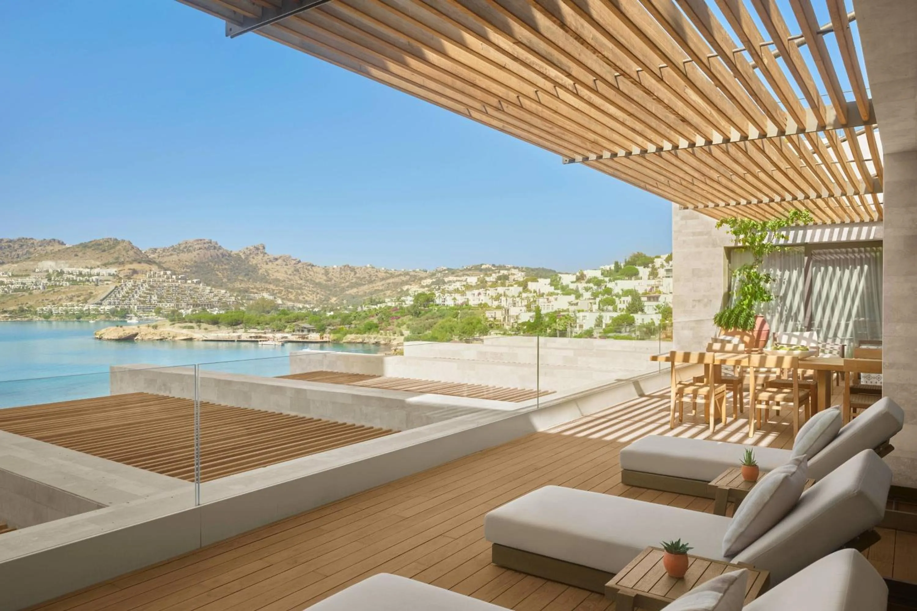 Bedroom in The Bodrum EDITION