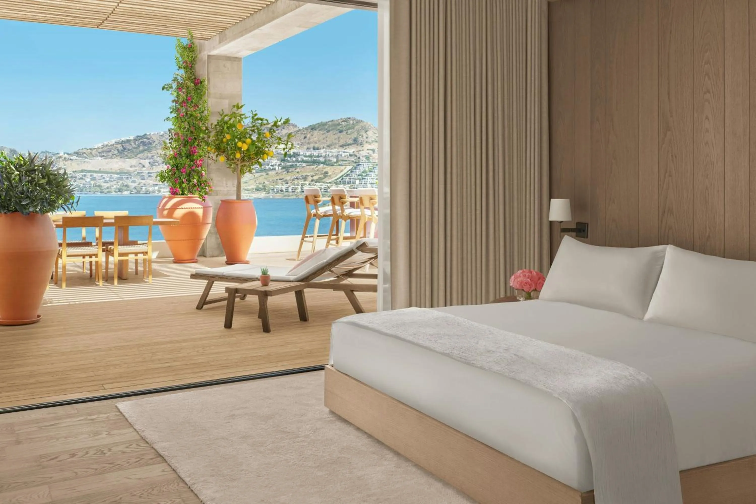 Bedroom, Bed in The Bodrum EDITION