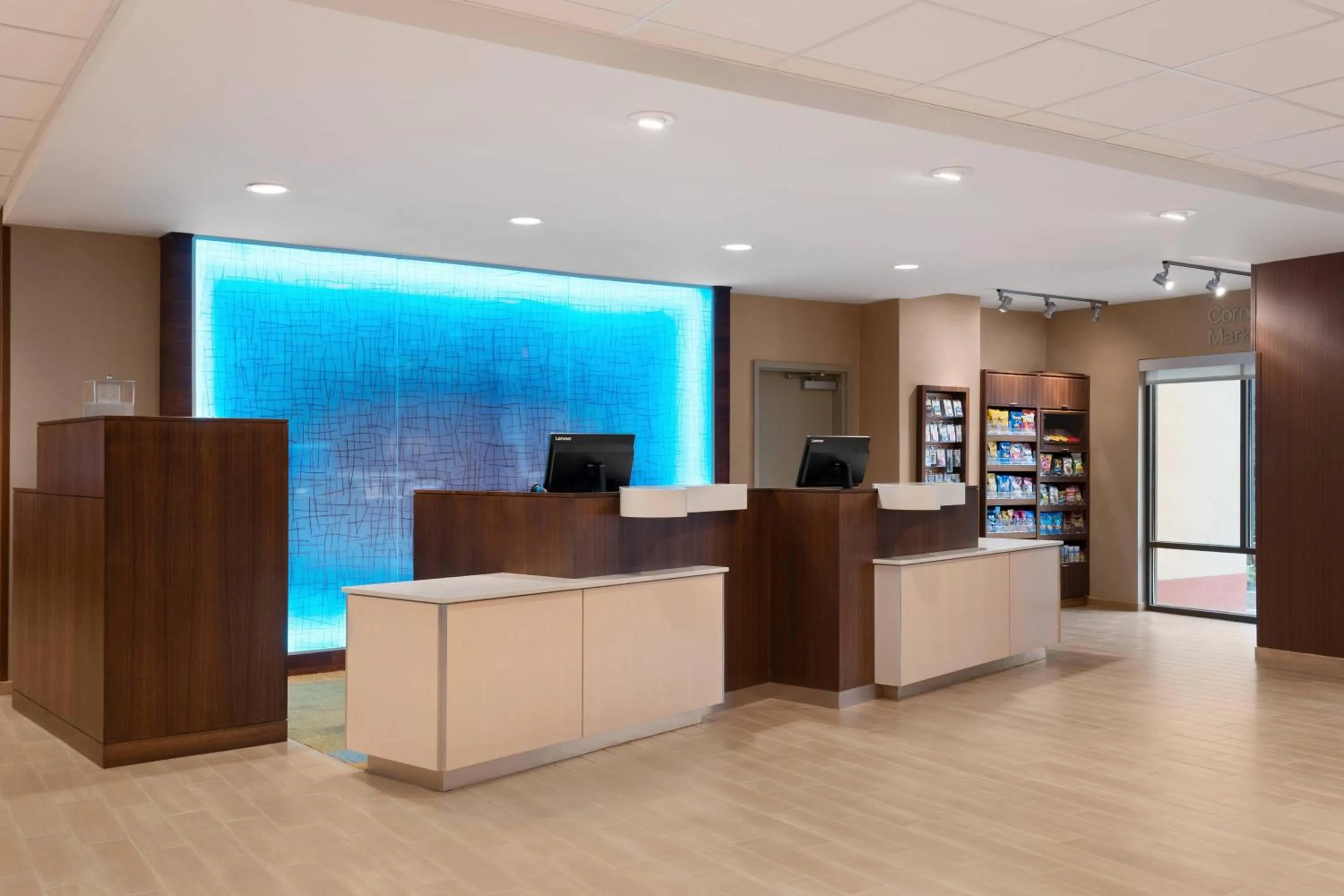 Lobby or reception in Fairfield Inn & Suites by Marriott Charlottesville Downtown/University Area