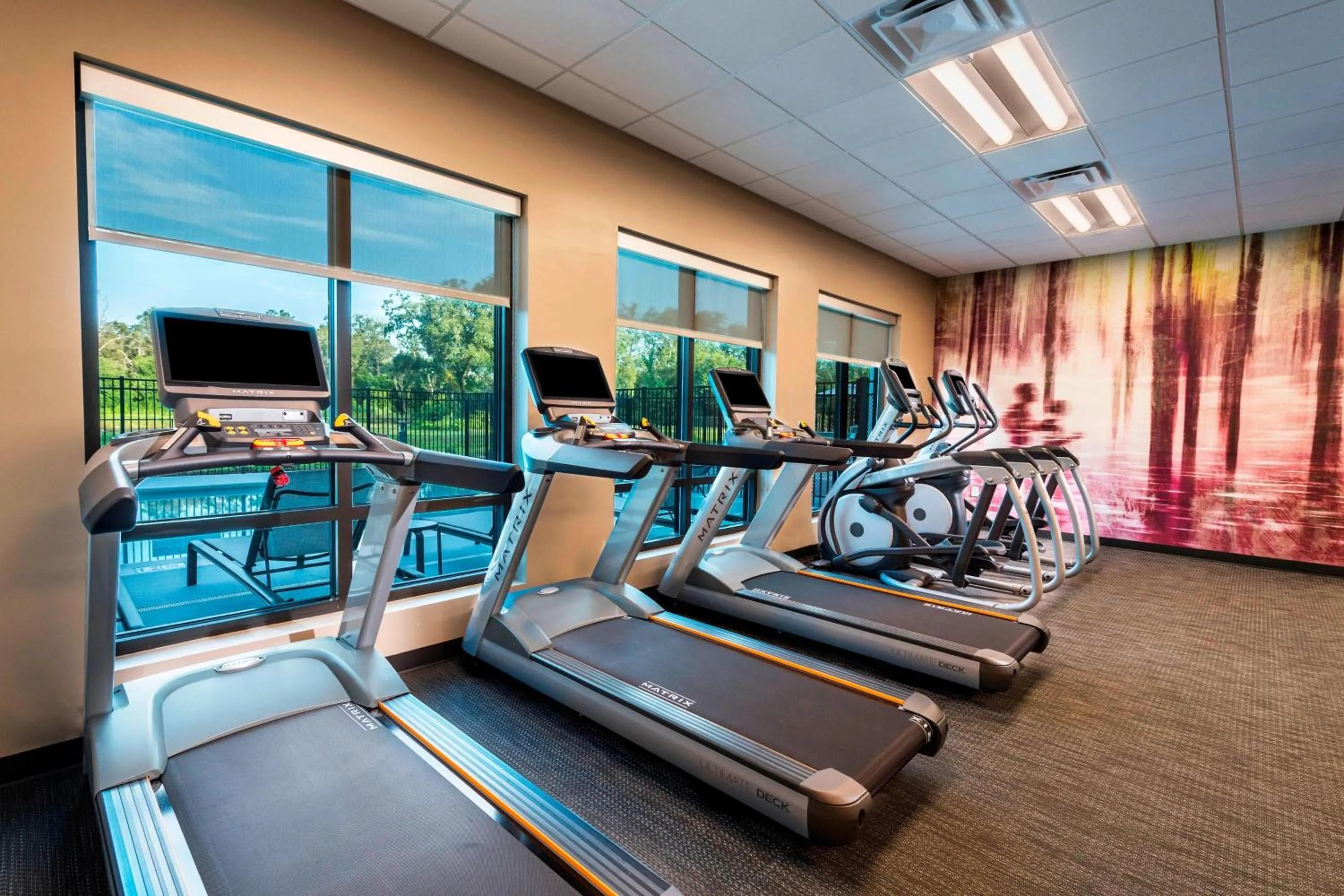 Fitness centre/facilities in Courtyard by Marriott Tampa Northwest/Veterans Expressway