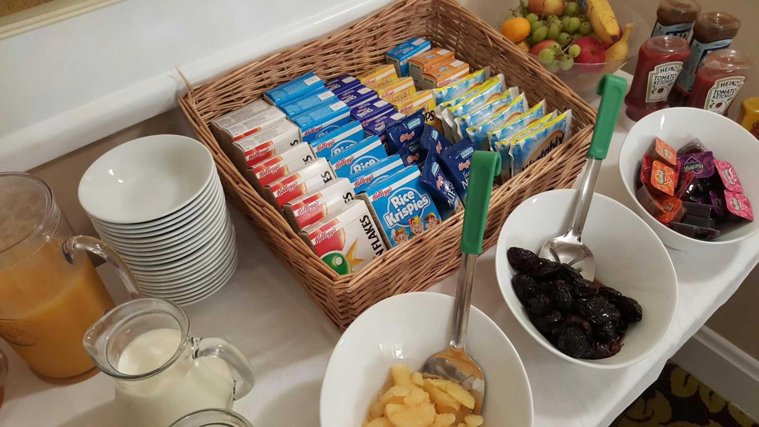 Food close-up in Maison Gorey Hotel