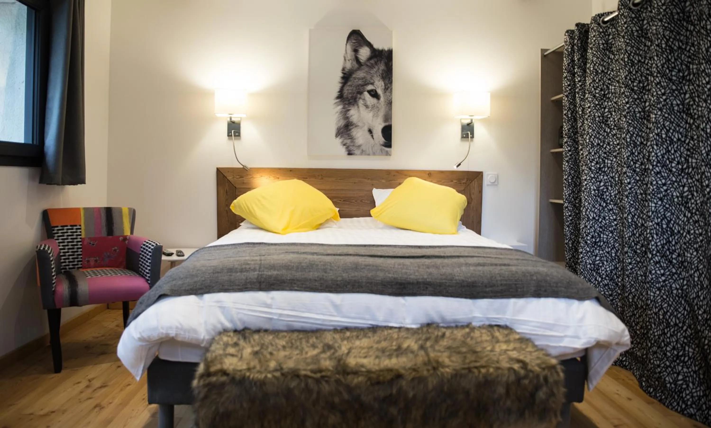 Bed in Le Passe Montagne