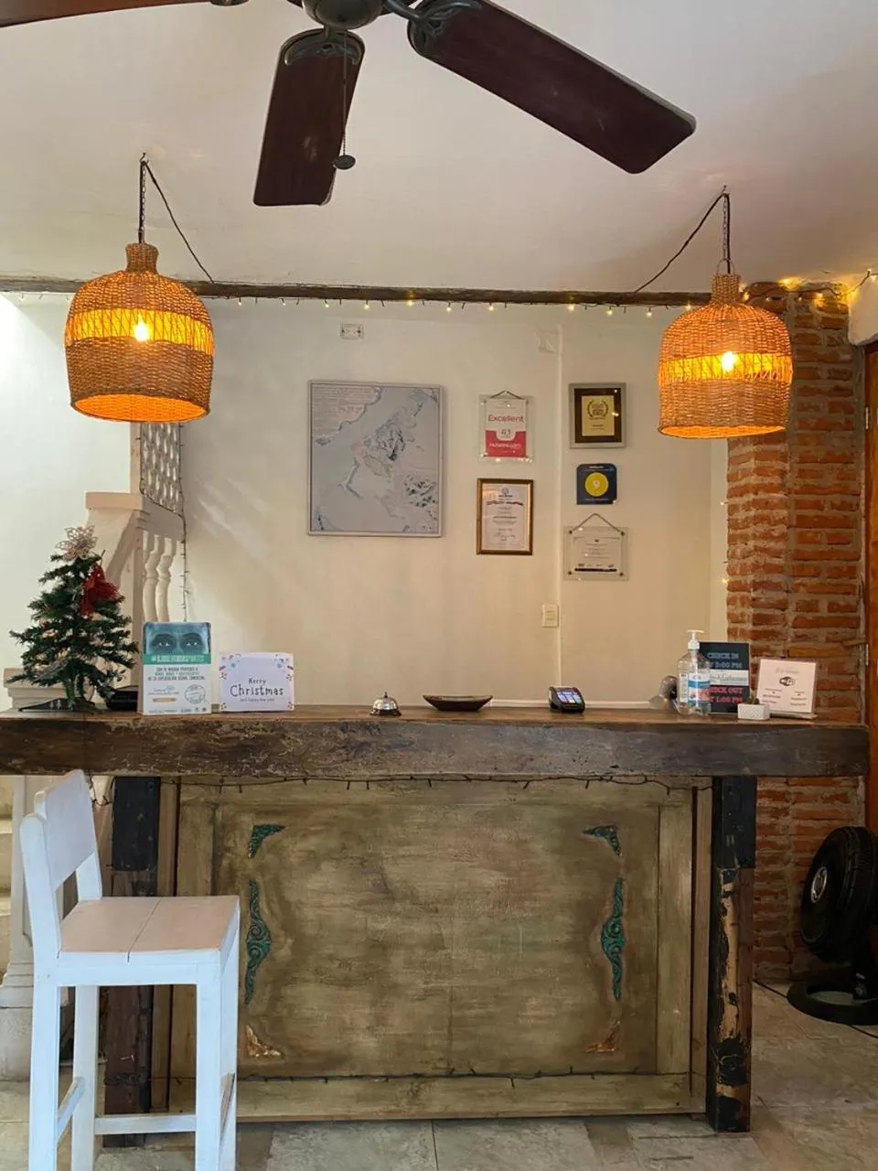 Lobby or reception in Patio de Getsemani