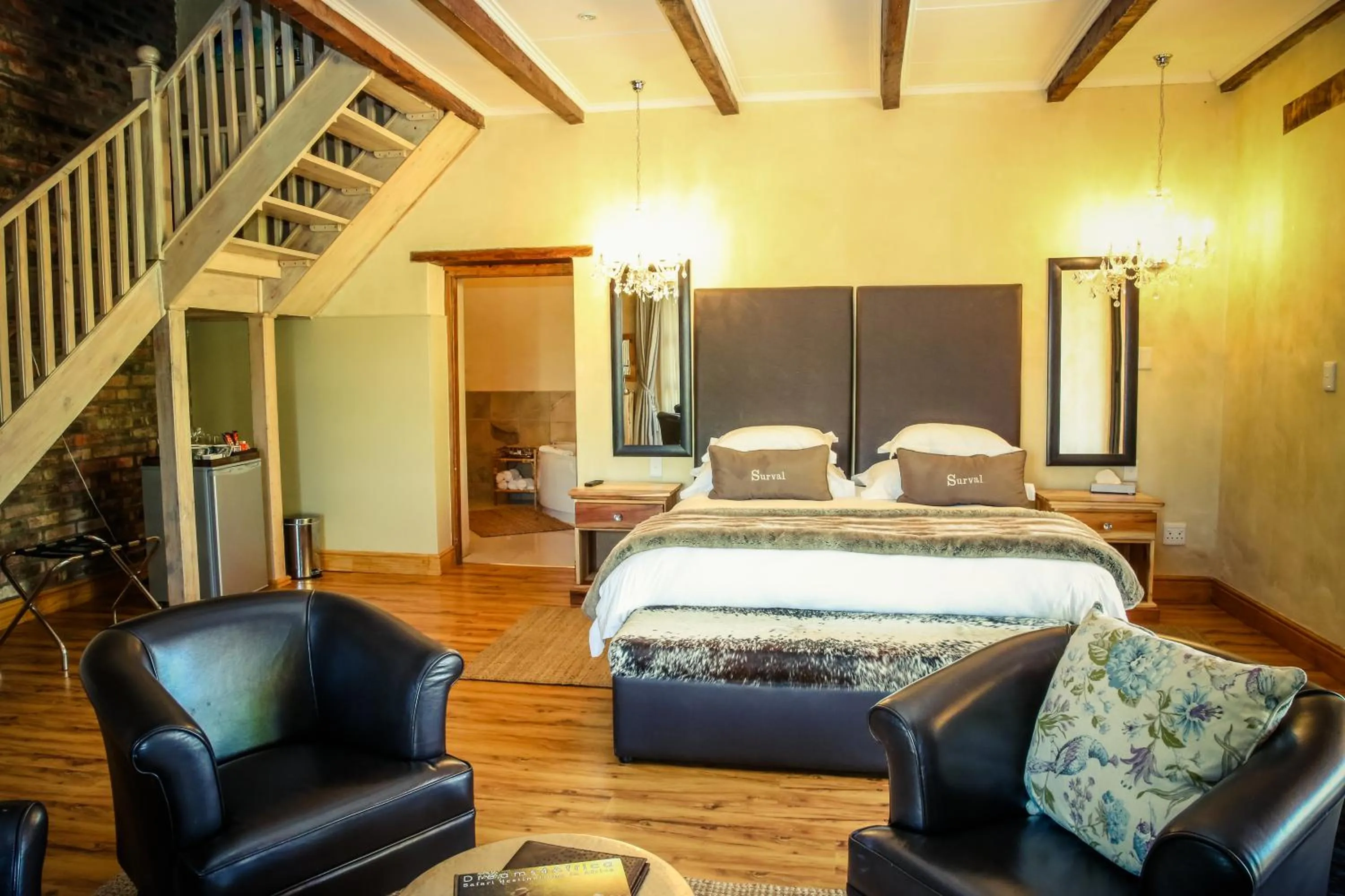 Bedroom, Bed in Surval Boutique Olive Estate