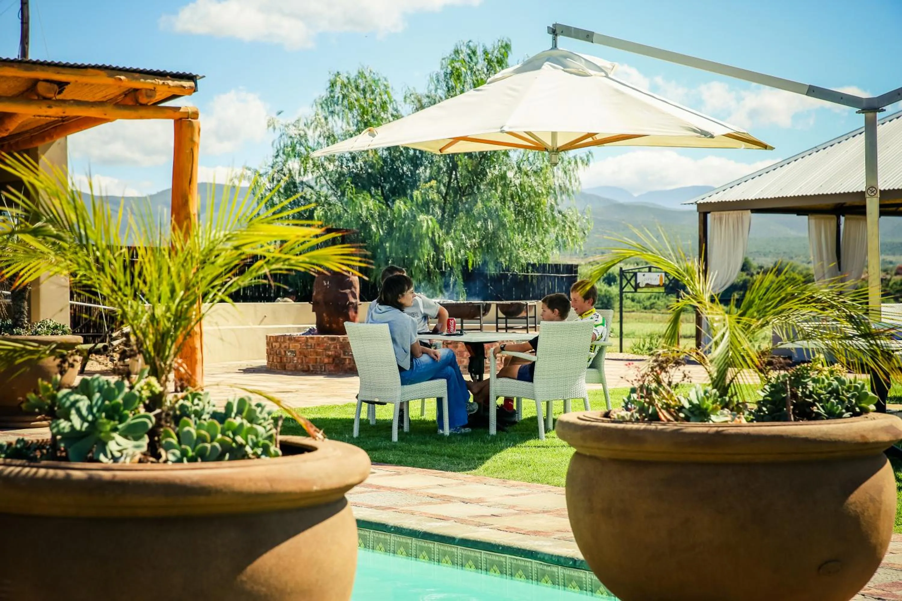 Garden in Surval Boutique Olive Estate