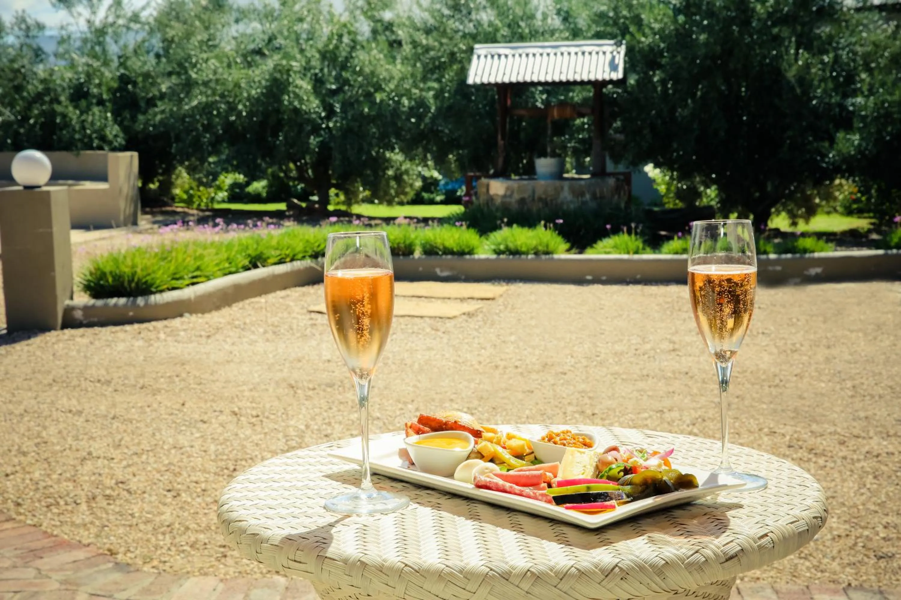 Patio in Surval Boutique Olive Estate