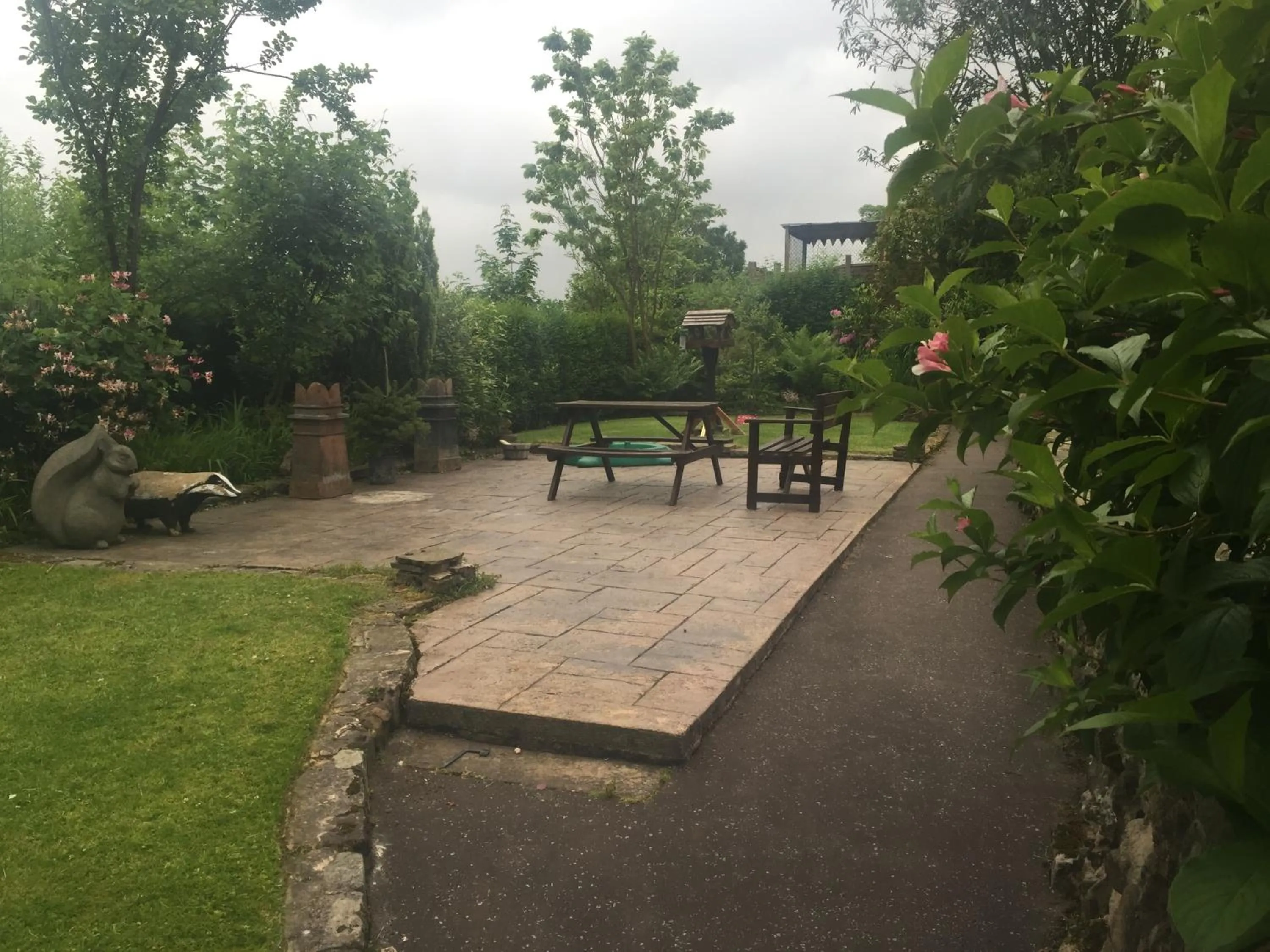 Garden in Oakfield Lodge Guest House Stockport