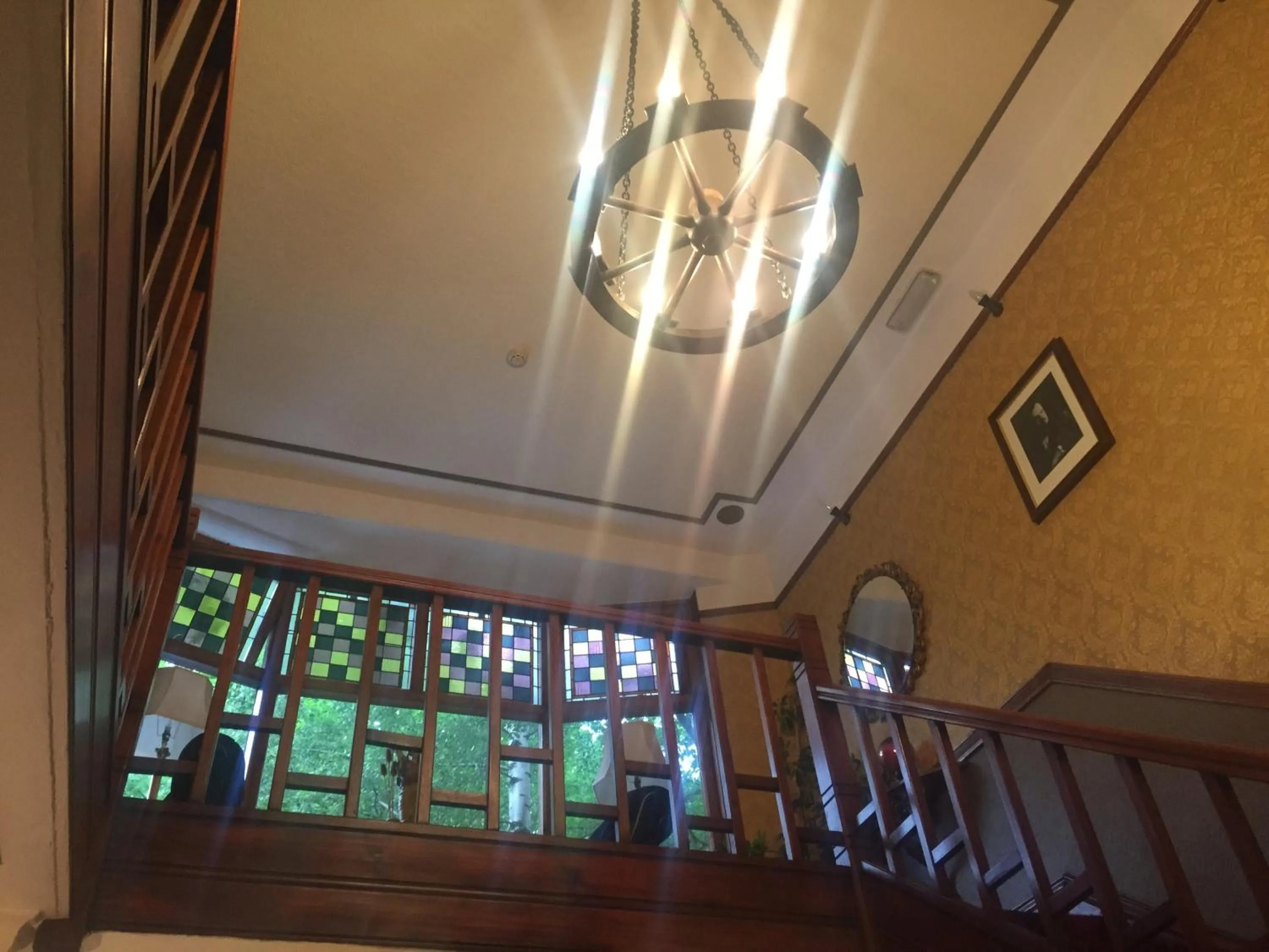 Decorative detail in Oakfield Lodge Guest House Stockport